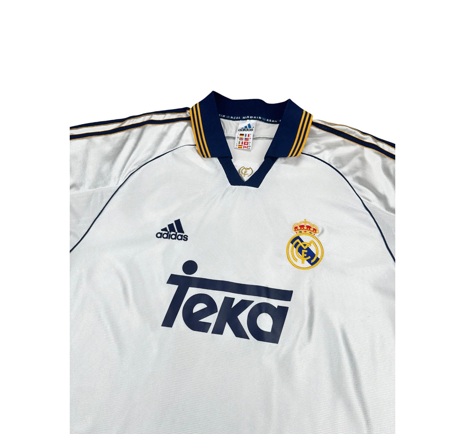 Real Madrid 1998-00 Heim Trikot L adidas