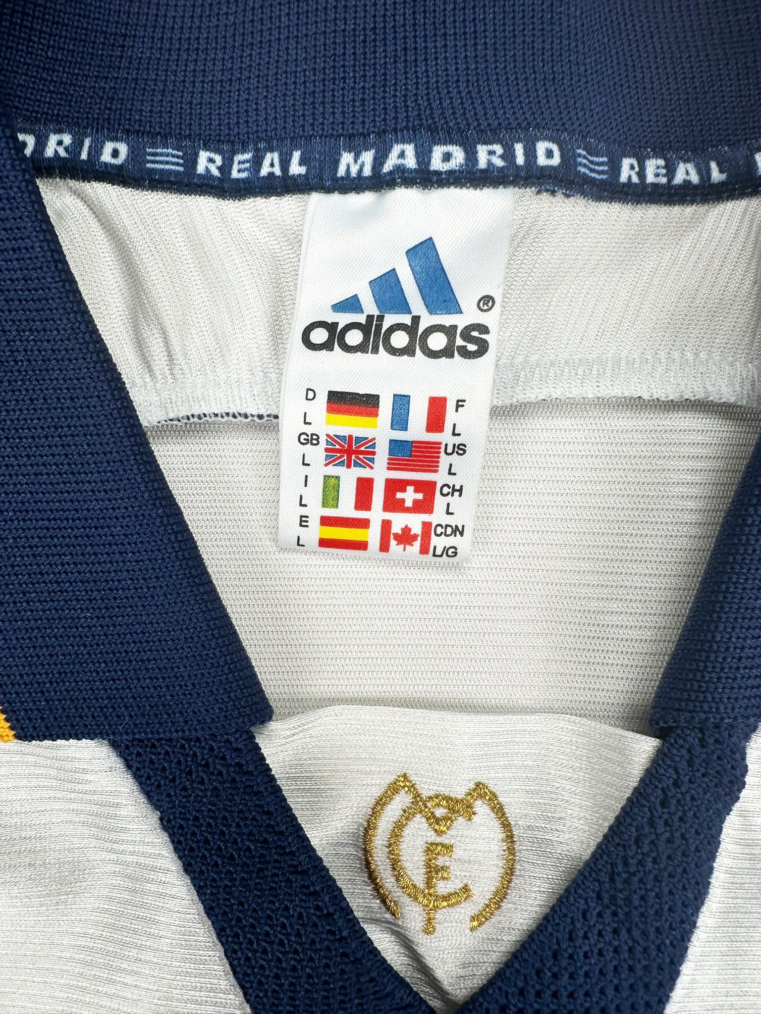 Real Madrid 1998-00 Heim Trikot L adidas