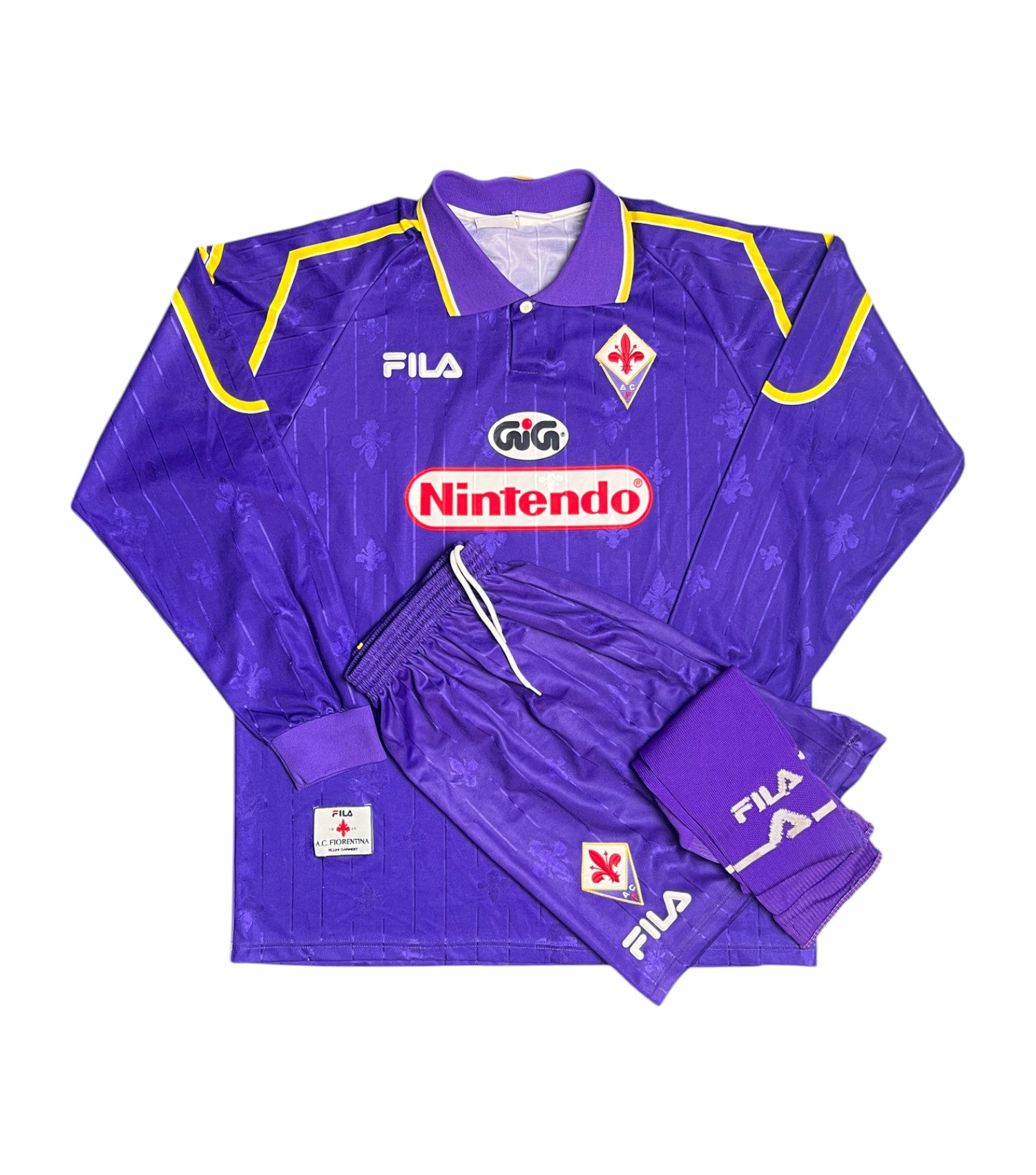 AC Florenz 1997-98 "Batistuta" Full Kit (L) FILA