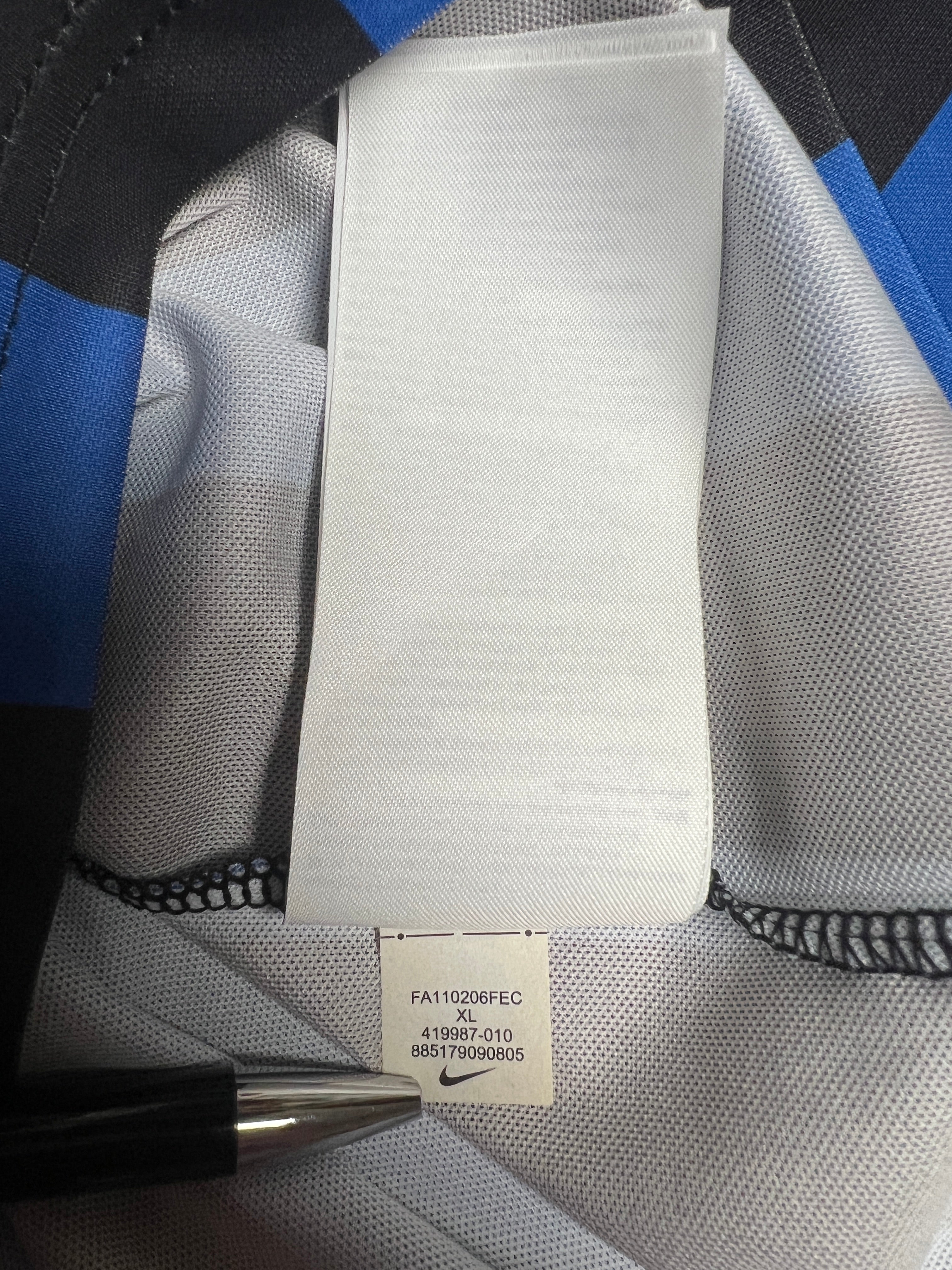 Inter Mailand 2011-12 Heim Trikot (XL) nike BNWT