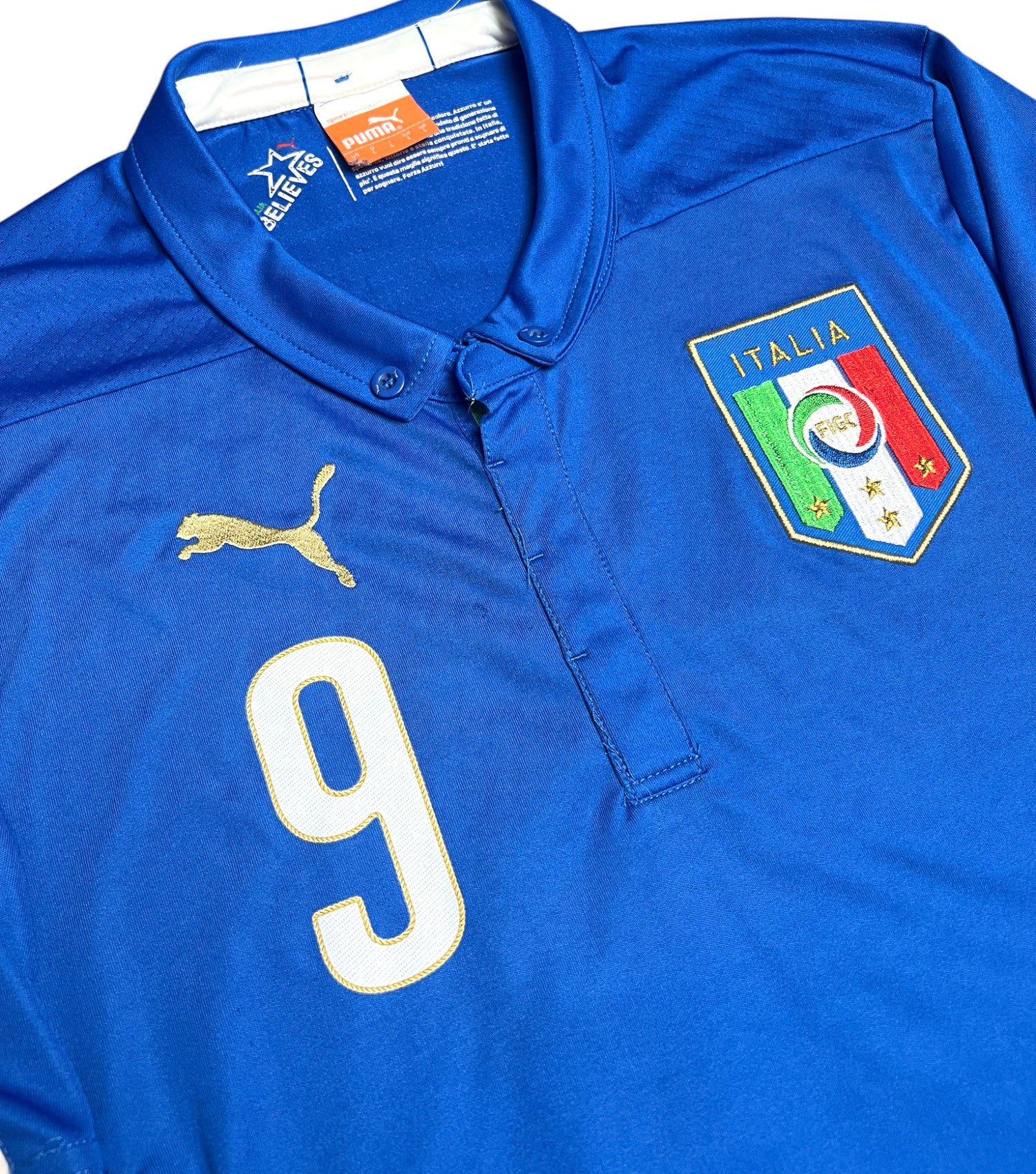 Italien 2014-15 "Balotelli" Heim Trikot (L) puma
