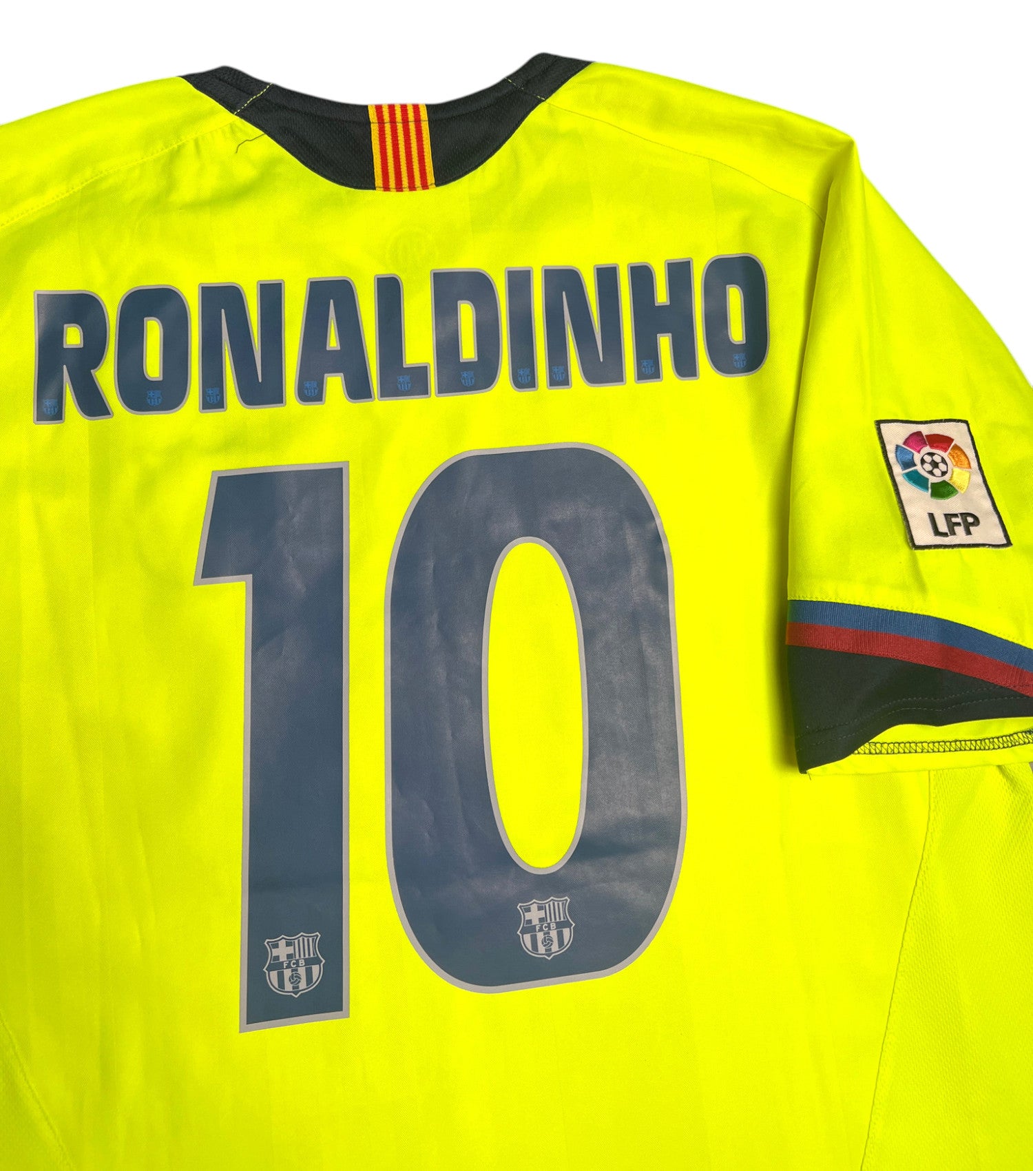 Barcelona 2005-06 "Ronaldinho" Auswärts Trikot (L) nike
