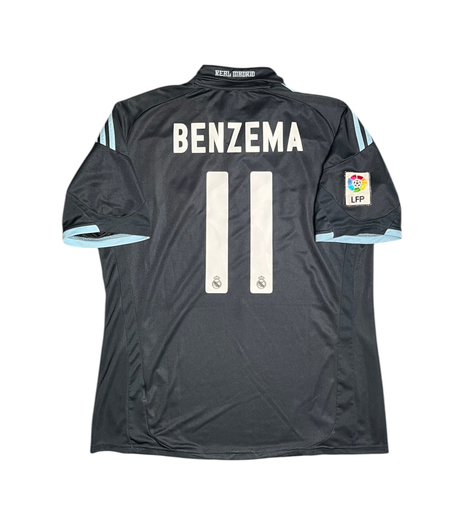 Real Madrid 2009-10 "Benzema" Auswärts Trikot (L) adidas