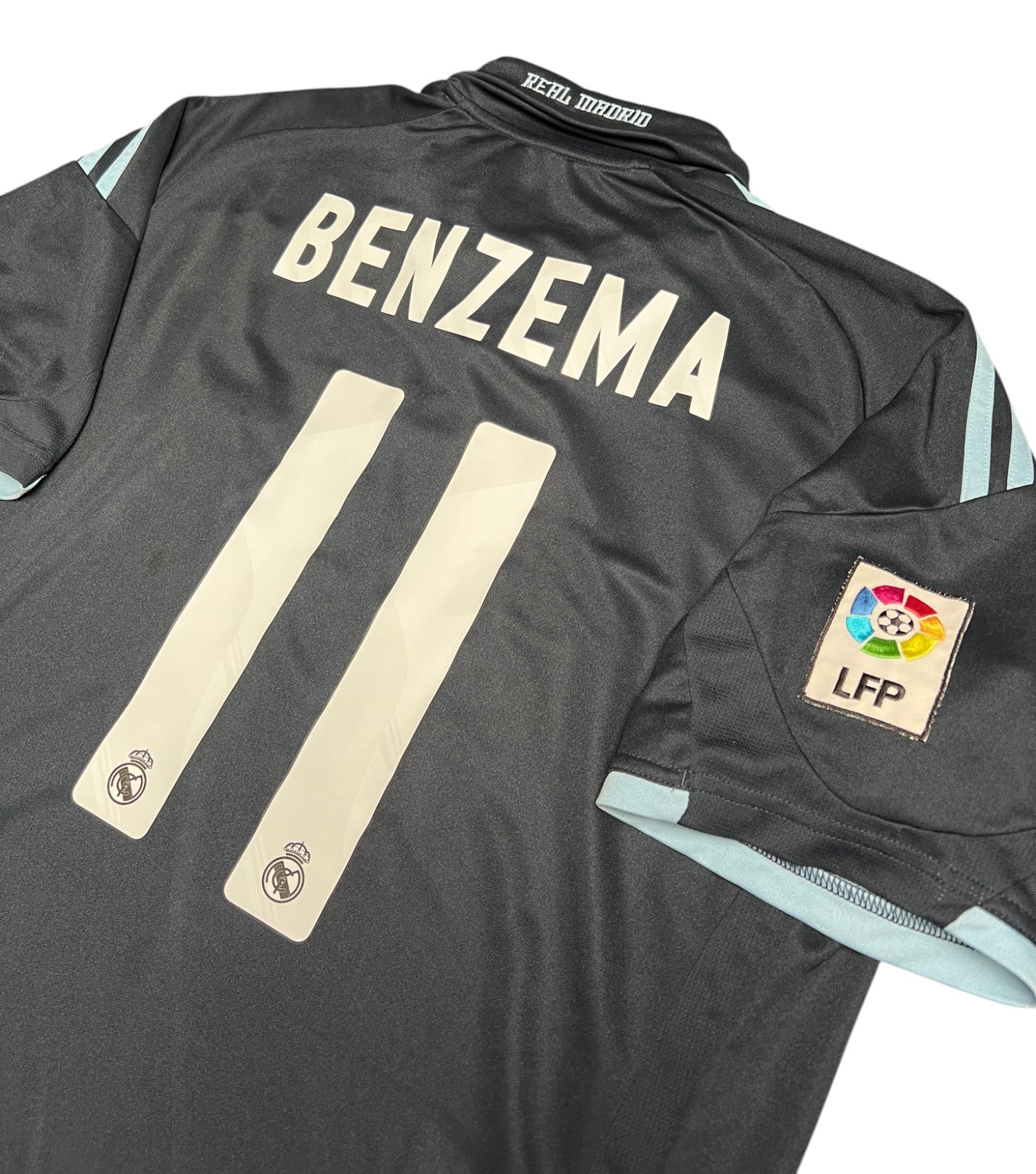 Real Madrid 2009-10 "Benzema" Auswärts Trikot (L) adidas