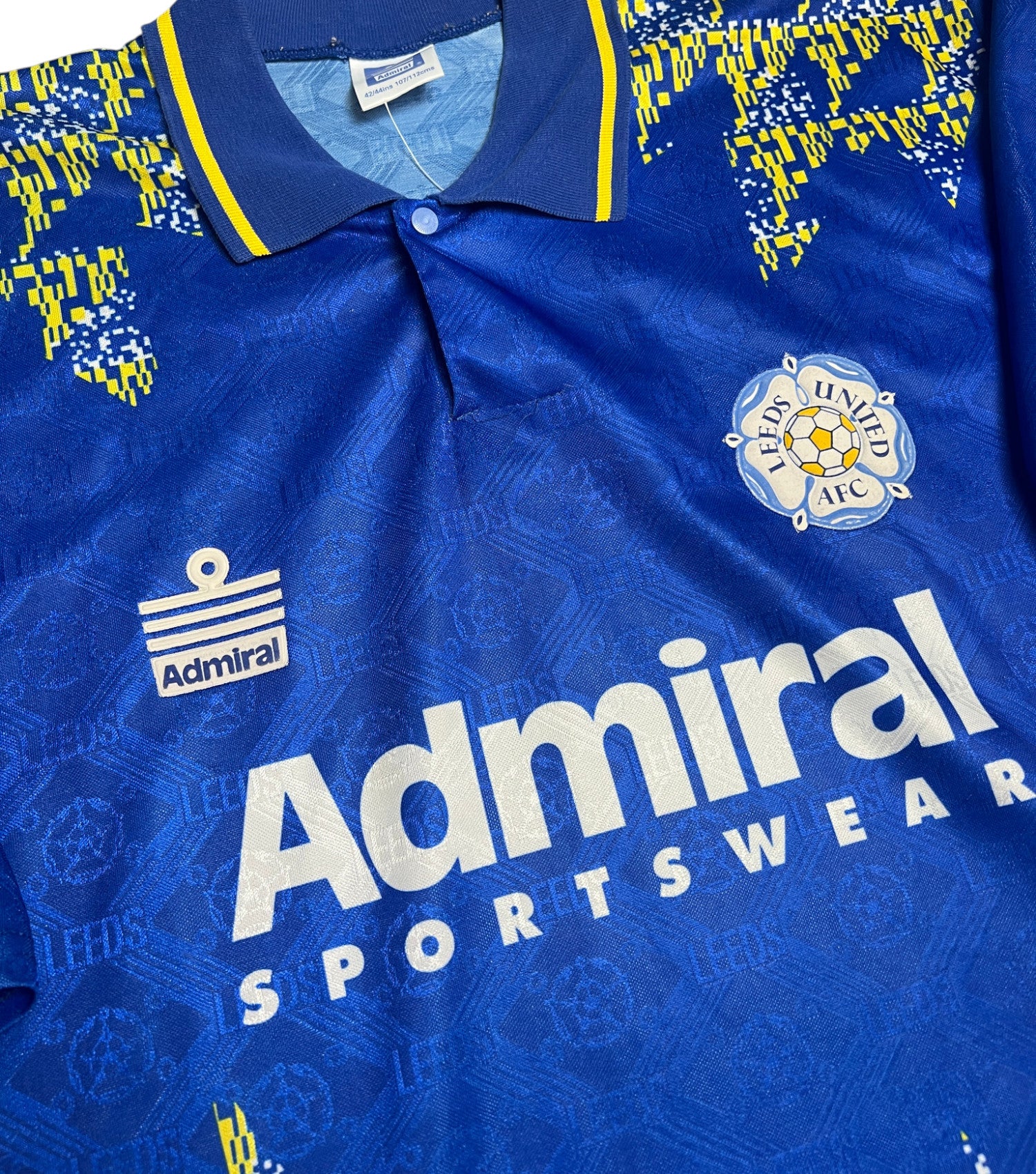 Leeds United 1992-93 Auswärts Trikot (XL) Admiral