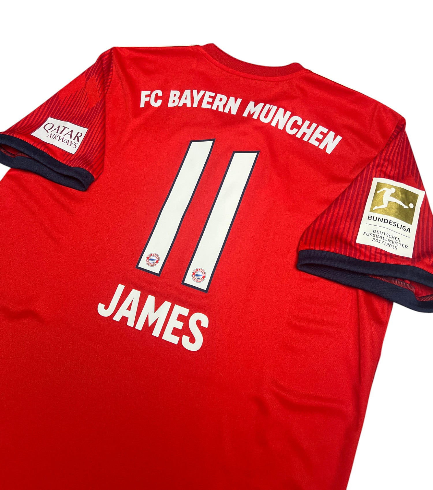 Bayern München 2018-19 "James" Heim Trikot (XL) adidas