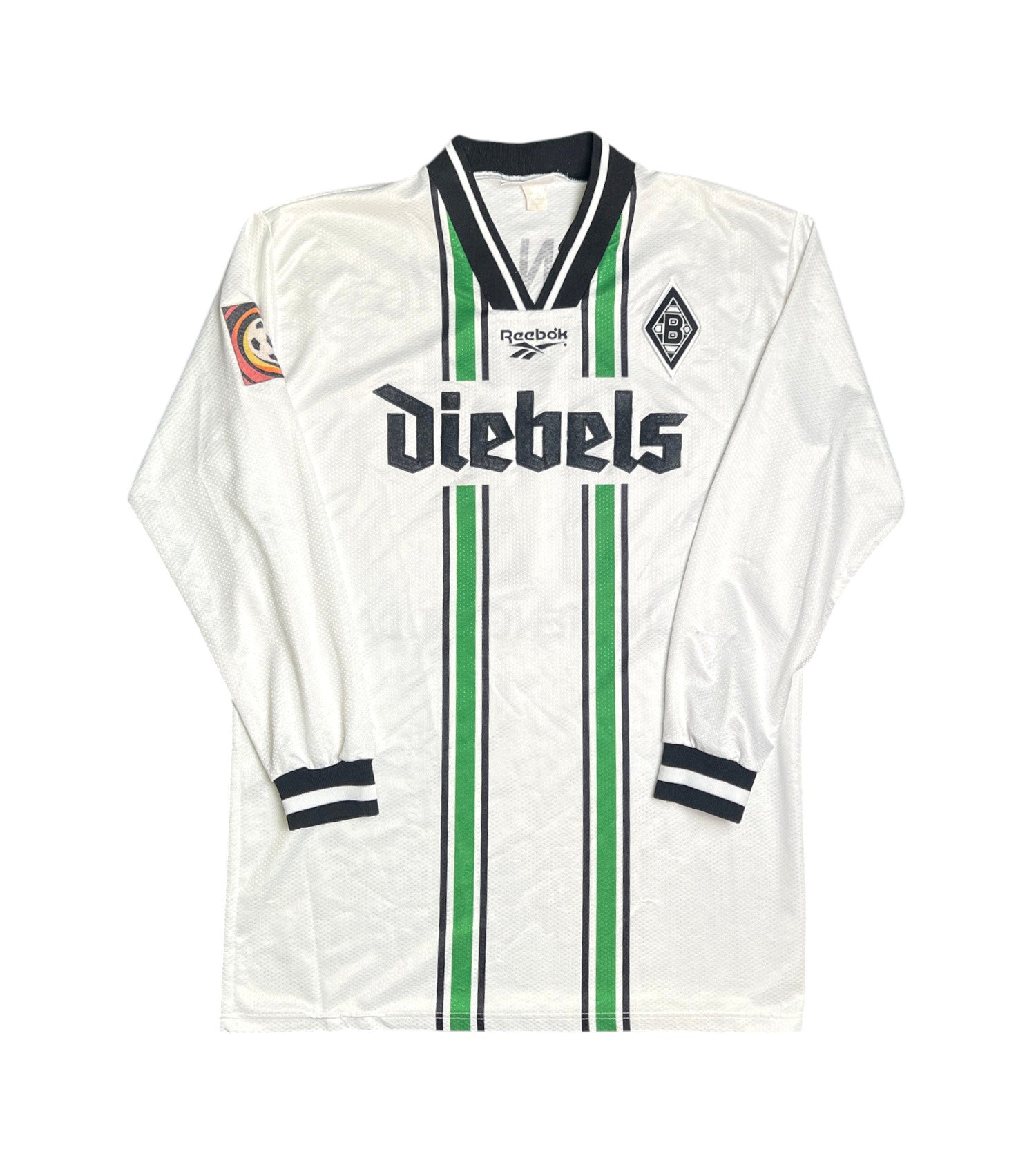 [SPIELERTRIKOT] Borussia Mönchengladbach 1996-97 "Krznaric" Heim Trikot (XL) Reebok