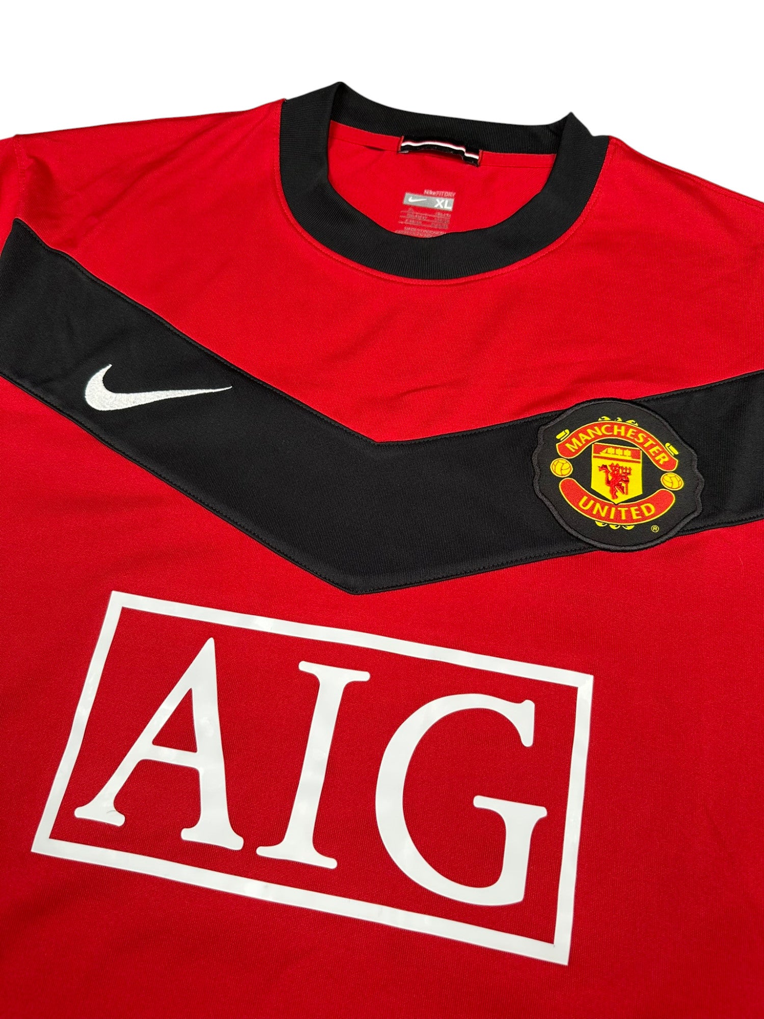 Manchester United 2009-10 "Vidic" Heim Trikot XL nike