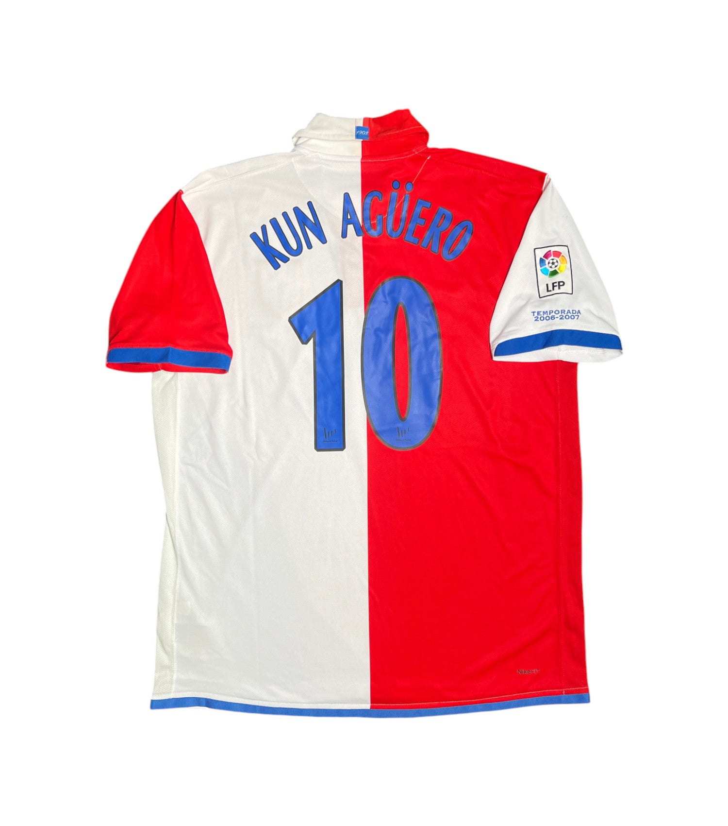 Atletico Madrid 2006-07 "Kun Agüero" Heim Trikot (XL) nike