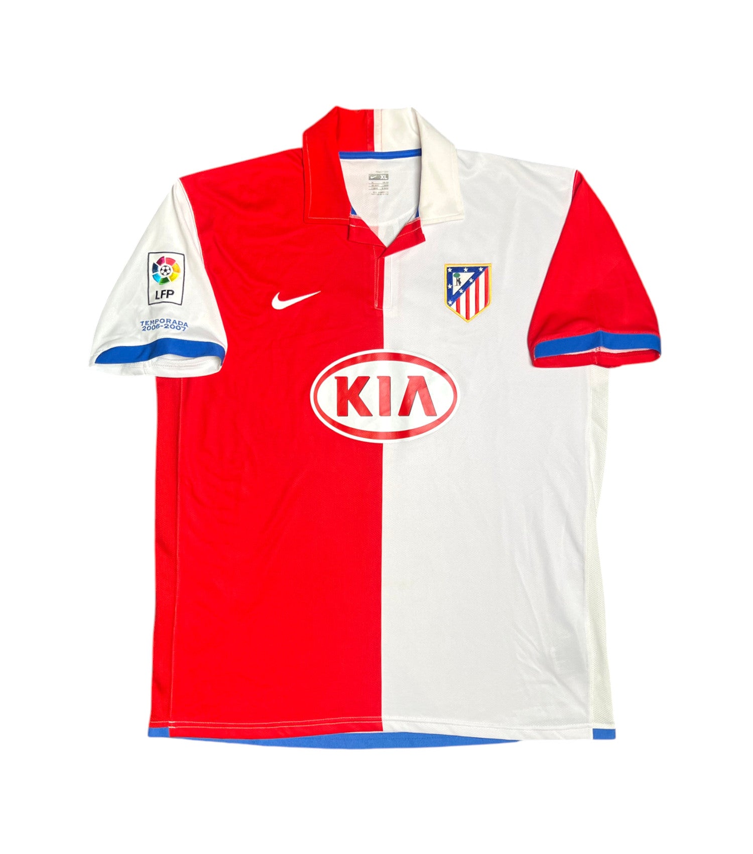 Atletico Madrid 2006-07 "Kun Agüero" Heim Trikot (XL) nike