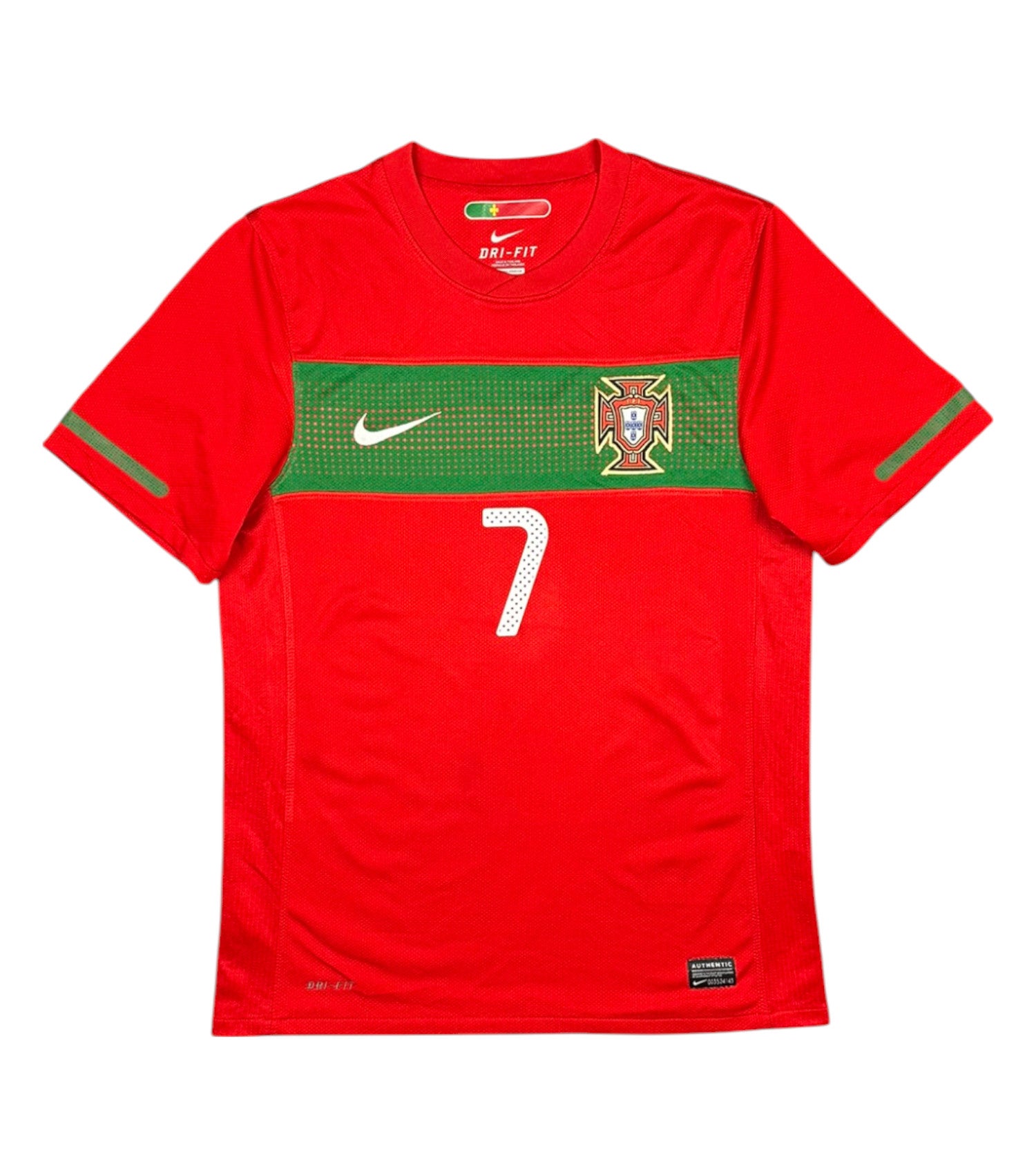 Portugal 2010-12 "Cristiano Ronaldo" Heim Trikot S nike