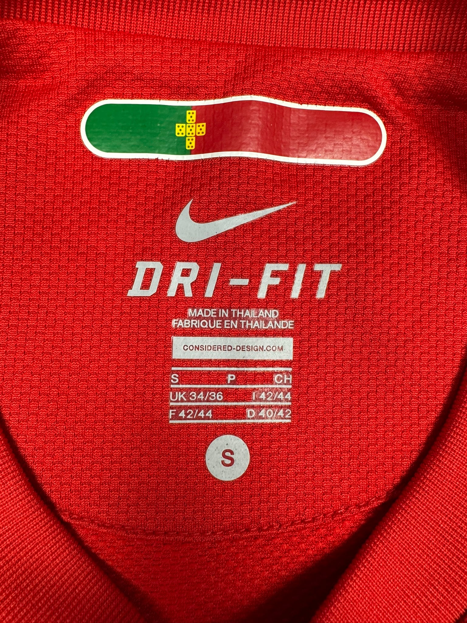 Portugal 2010-12 "Cristiano Ronaldo" Heim Trikot S nike