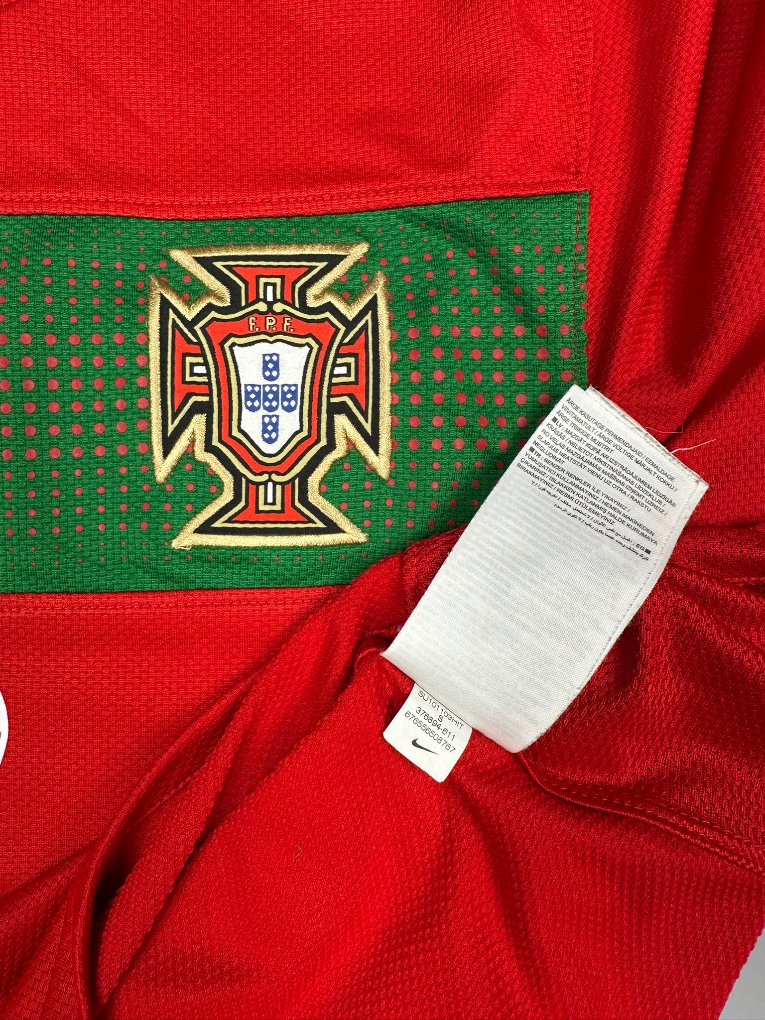 Portugal 2010-12 "Cristiano Ronaldo" Heim Trikot S nike