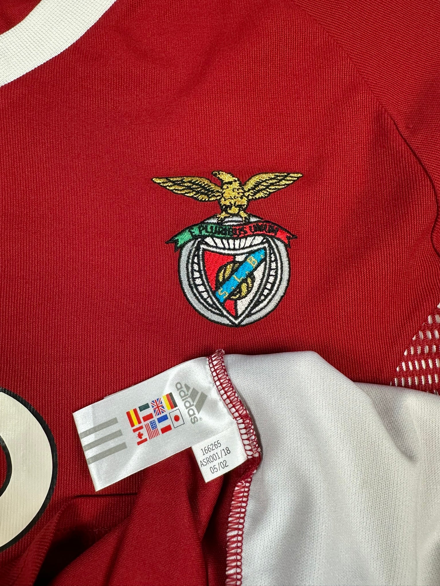 Benfica 2002-03 Heim Trikot M adidas