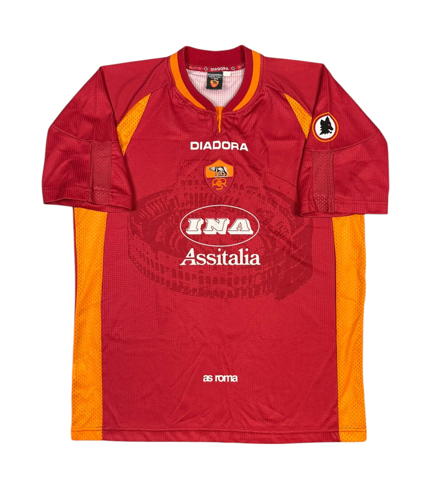 AS Rom 1997-98 Heim Trikot XL diadora