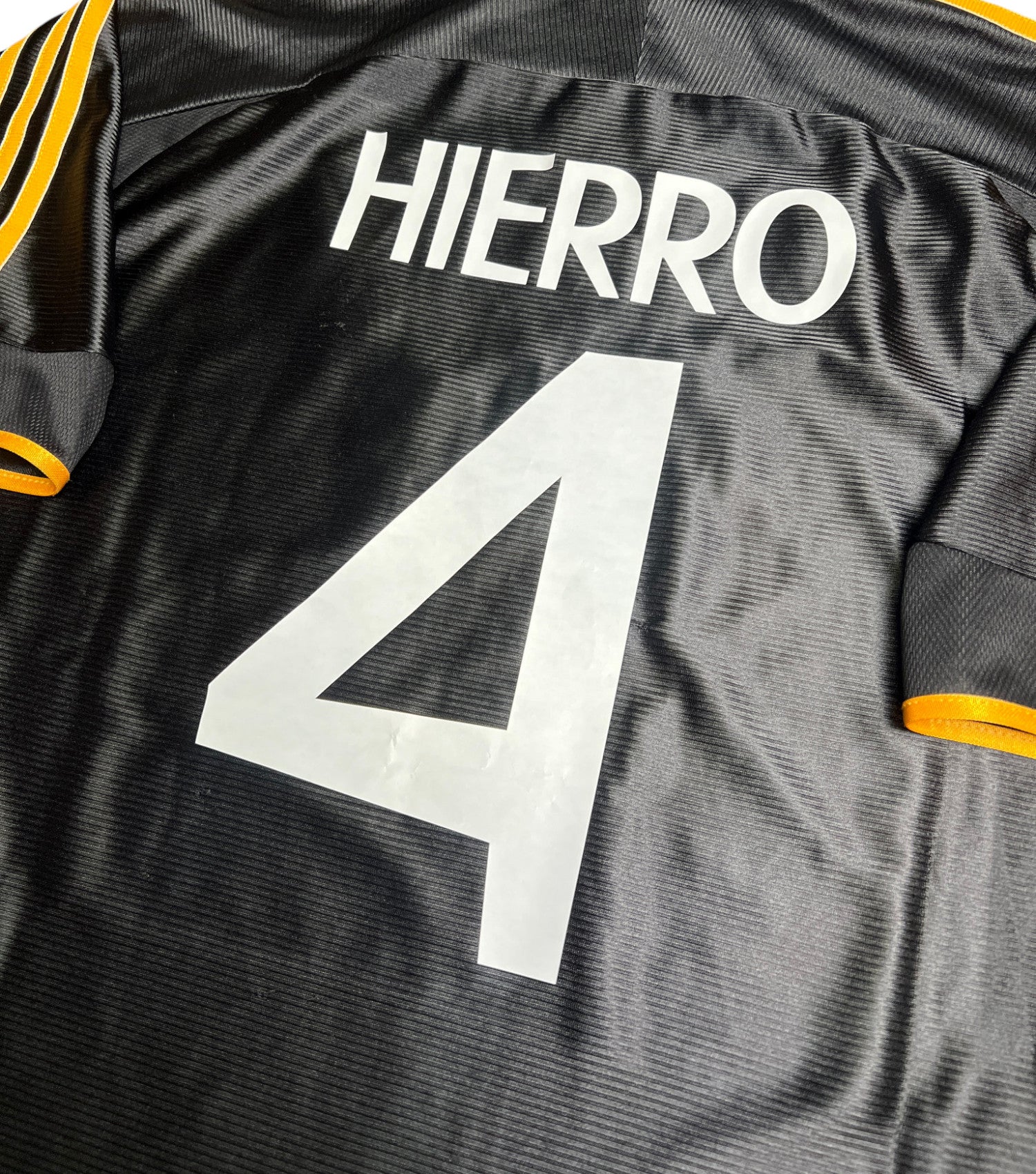 Real Madrid 1999-01 "Hierro" Auswärts Trikot (XL) adidas