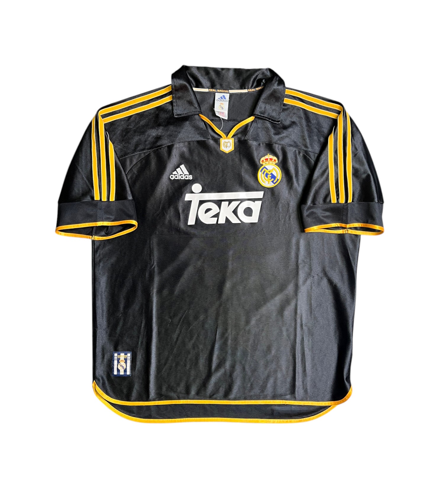Real Madrid 1999-01 "Hierro" Auswärts Trikot (XL) adidas