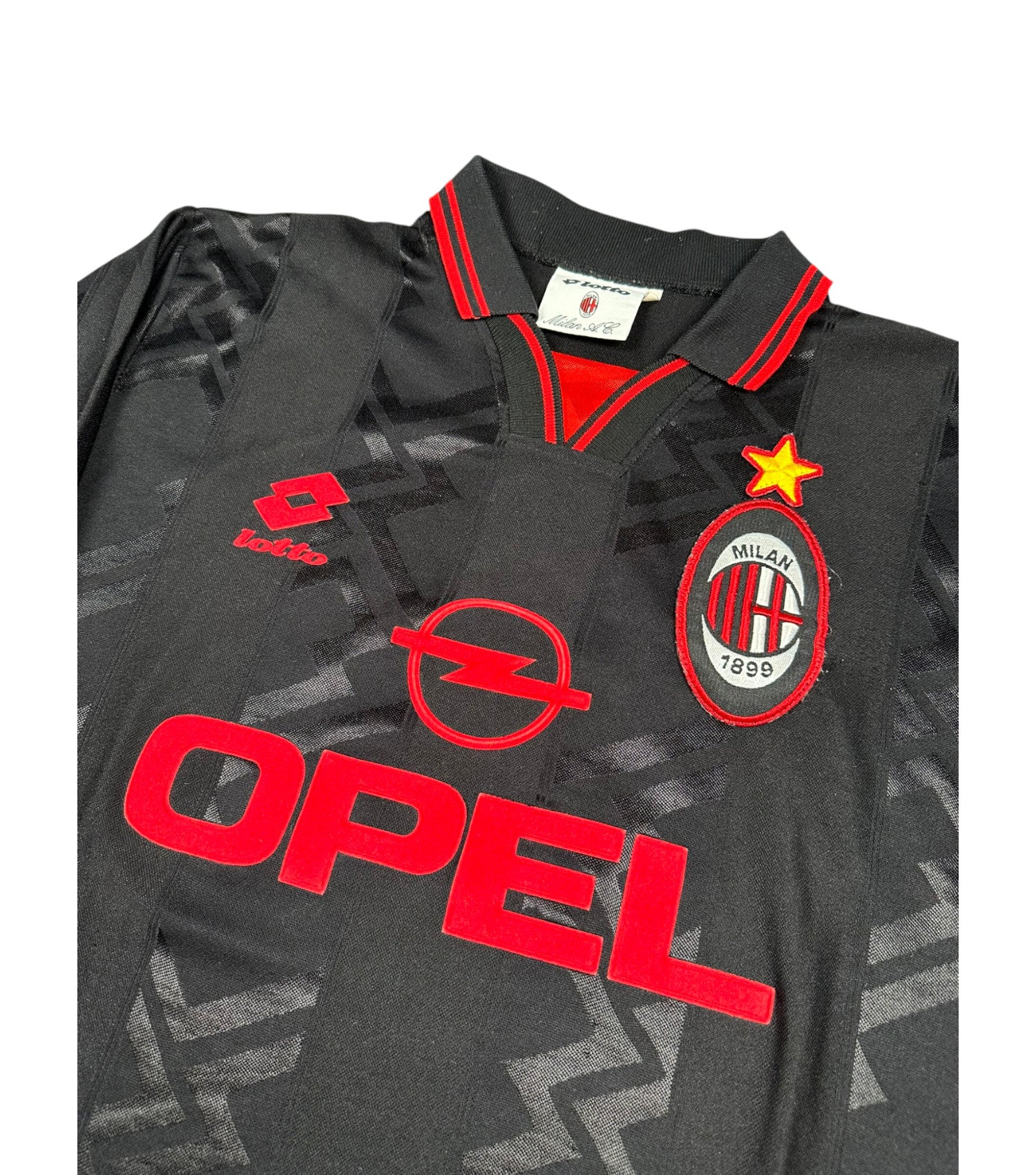 AC Mailand 1996-97 Viertes Trikot M lotto