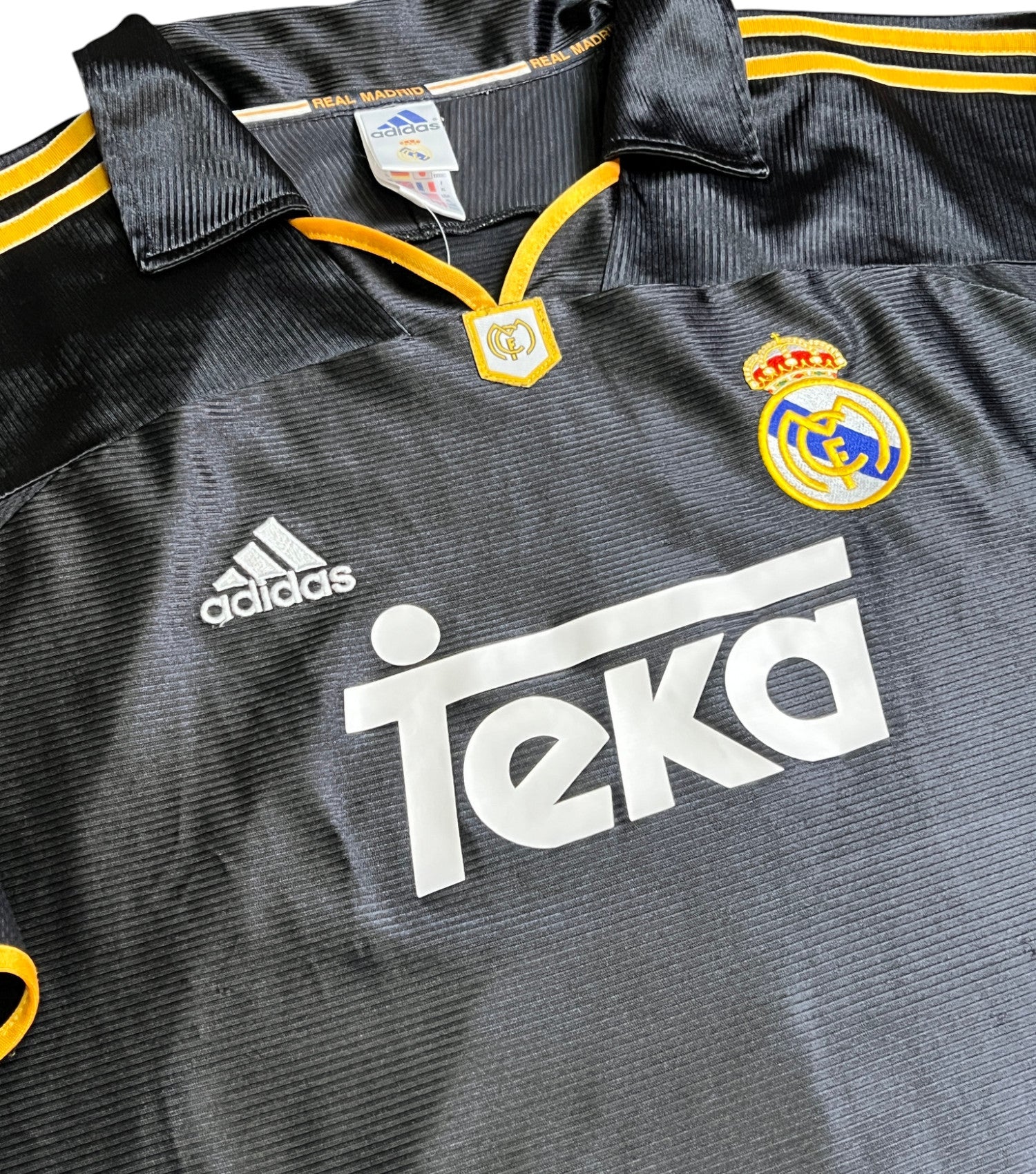 Real Madrid 1999-01 "Hierro" Auswärts Trikot (XL) adidas