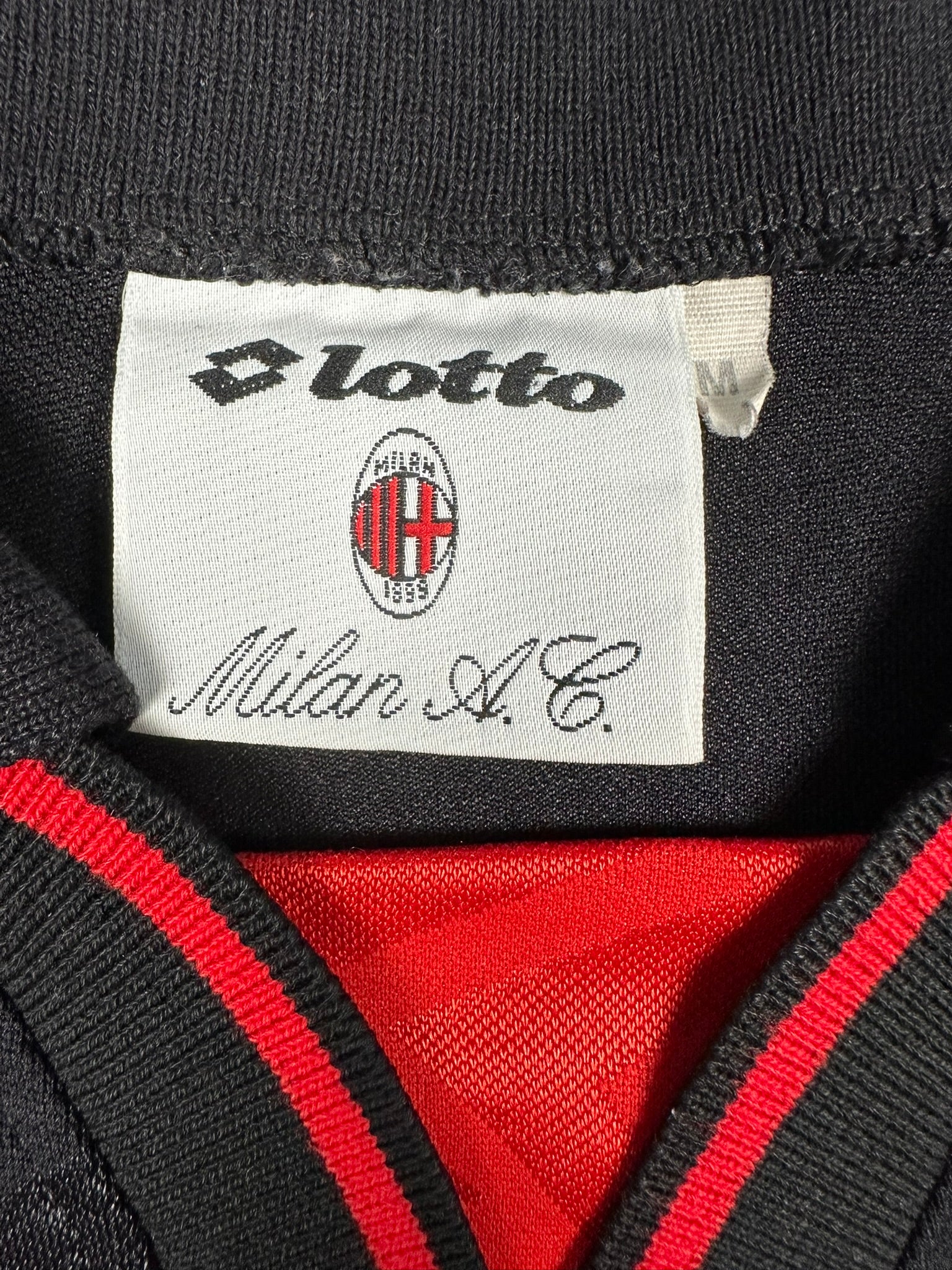 AC Mailand 1996-97 Viertes Trikot M lotto