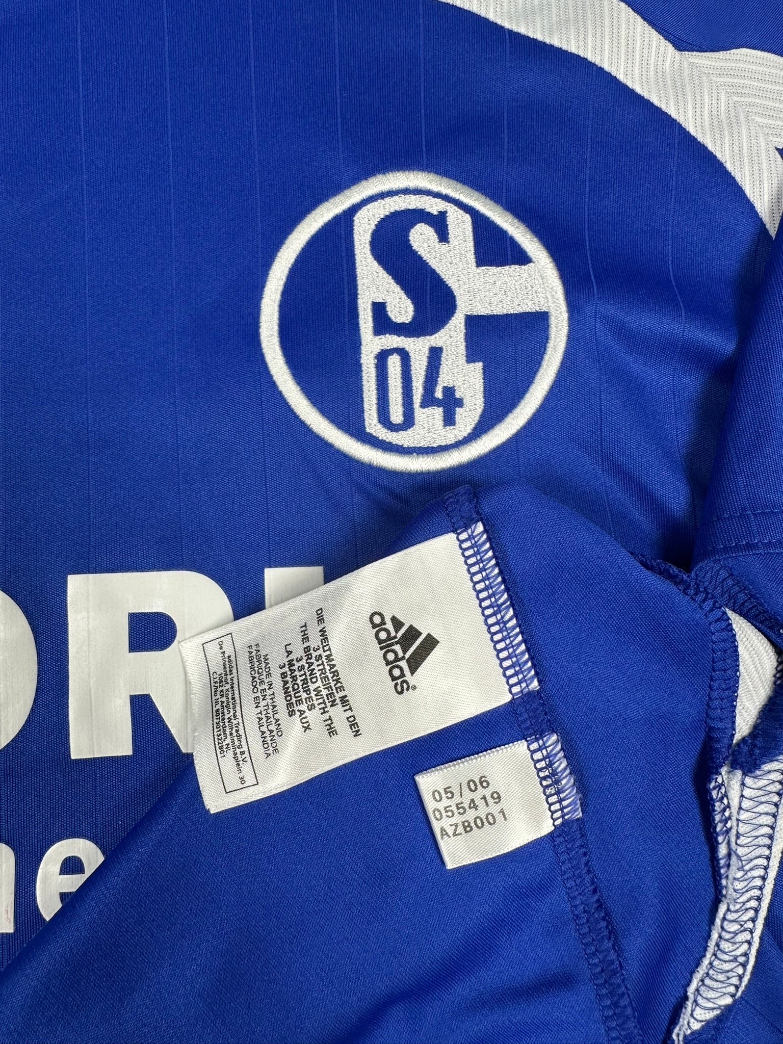 Schalke 04 2006-07 Heim Trikot XXL adidas