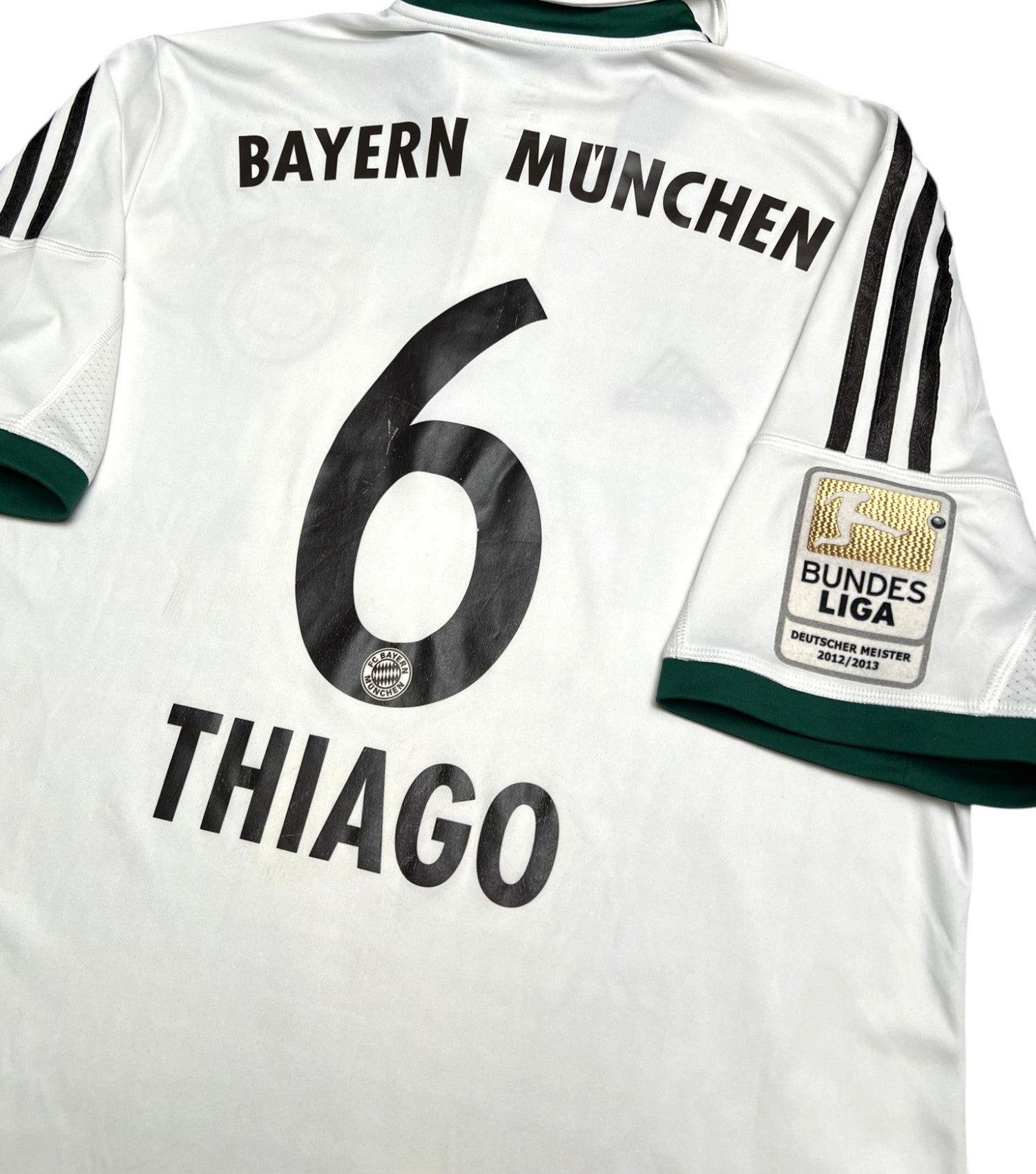 Bayern München 2013-14 "Thiago" Auswärts Trikot (L) adidas
