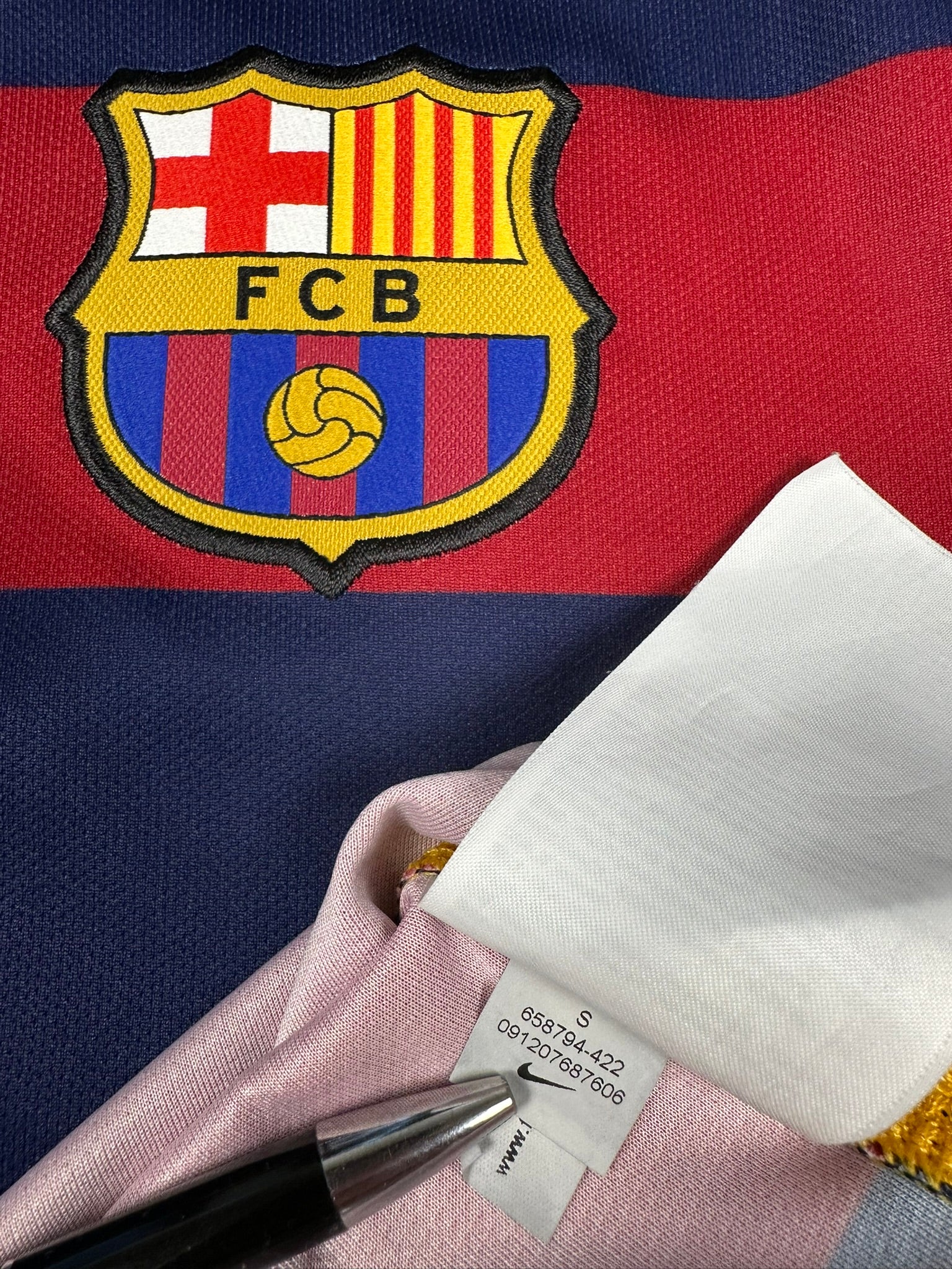 Barcelona 2015-16 "Messi" Heim Trikot S nike