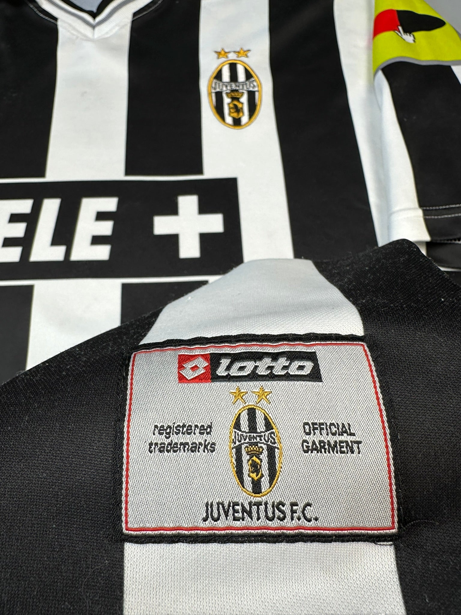 Juventus 2000-01 Heim Trikot XL lotto