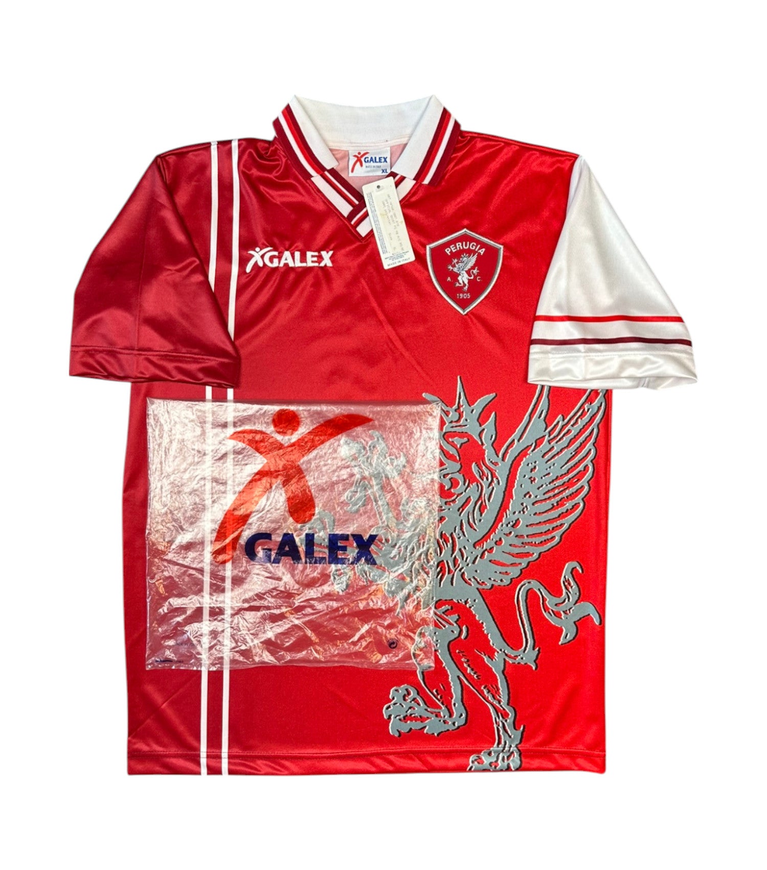 Perugia 1998-99 "Nakata" Heim Trikot XL galex