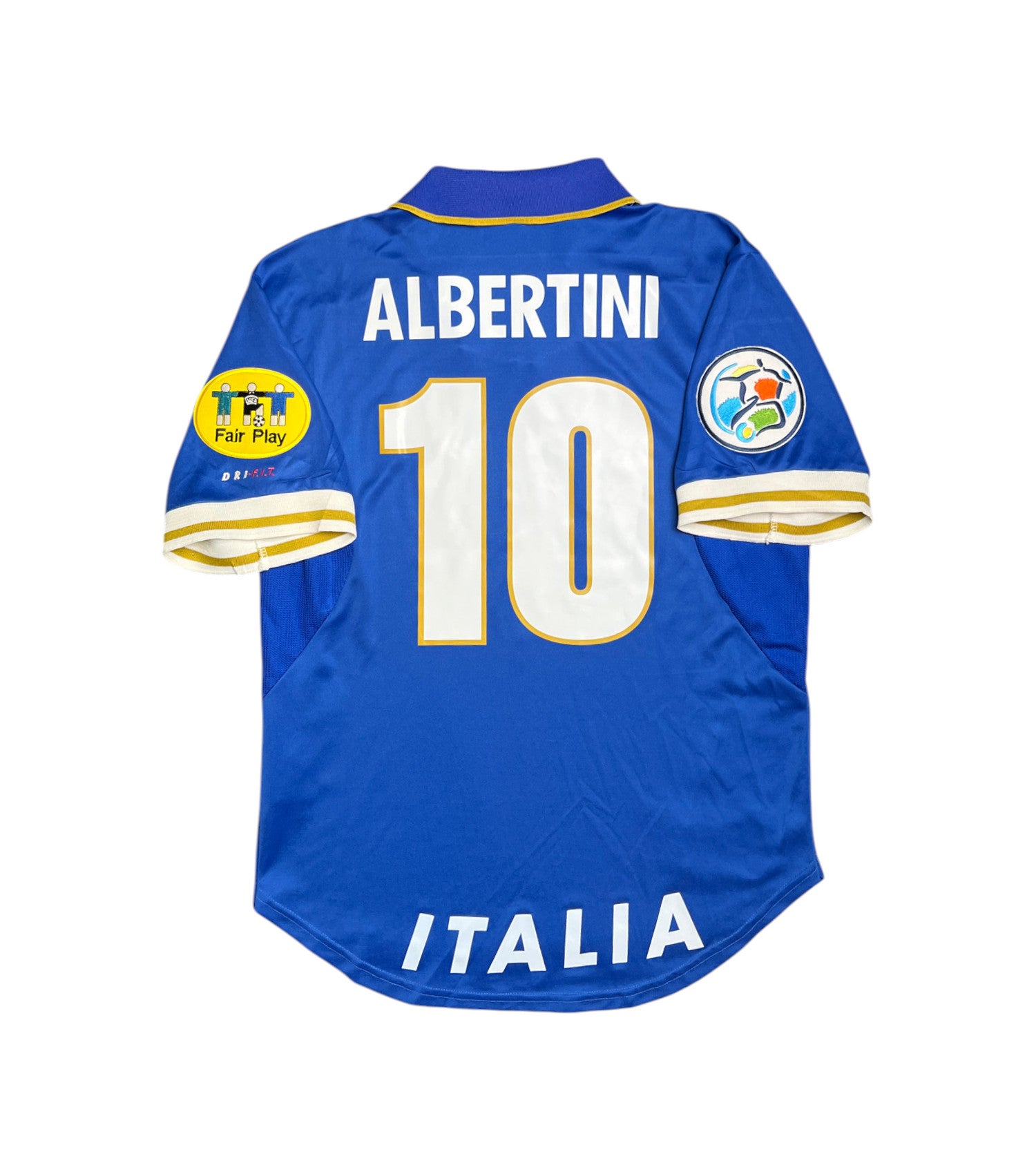 Italien 1996 "Albertini" Heim Trikot (M) nike