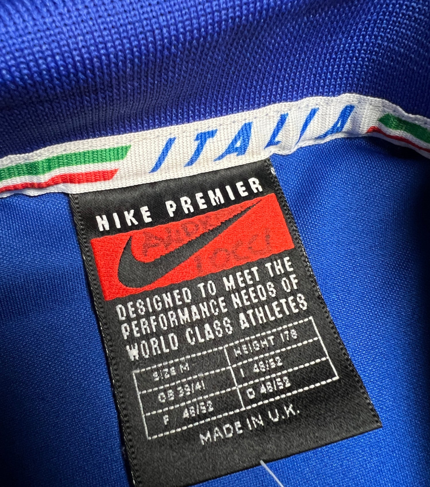 Italien 1996 "Albertini" Heim Trikot (M) nike