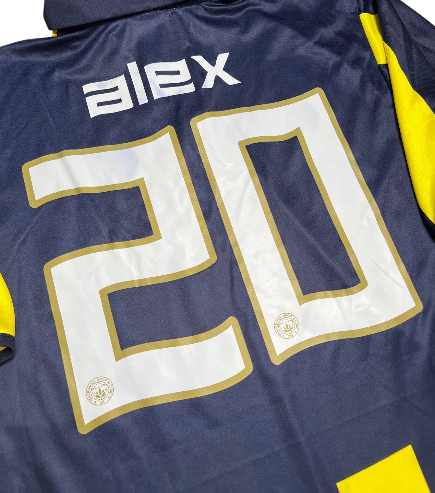 Fenerbahce 2006-07 "Alex de Souza" Heim Trikot (L) adidas