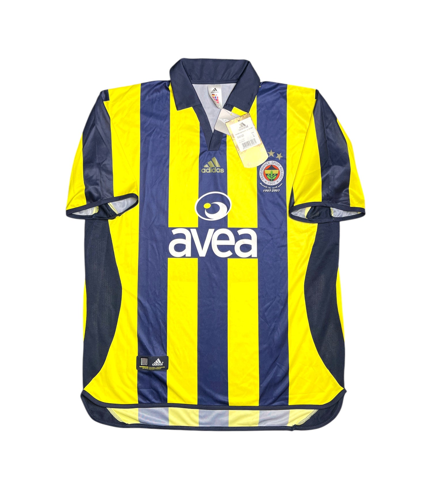 Fenerbahce 2006-07 "Alex de Souza" Heim Trikot (L) adidas