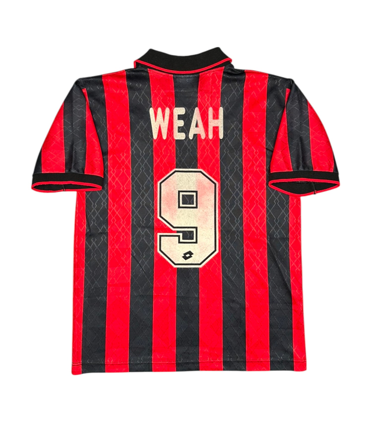 AC Mailand 1995-96 "Weah" Heim Trikot M lotto