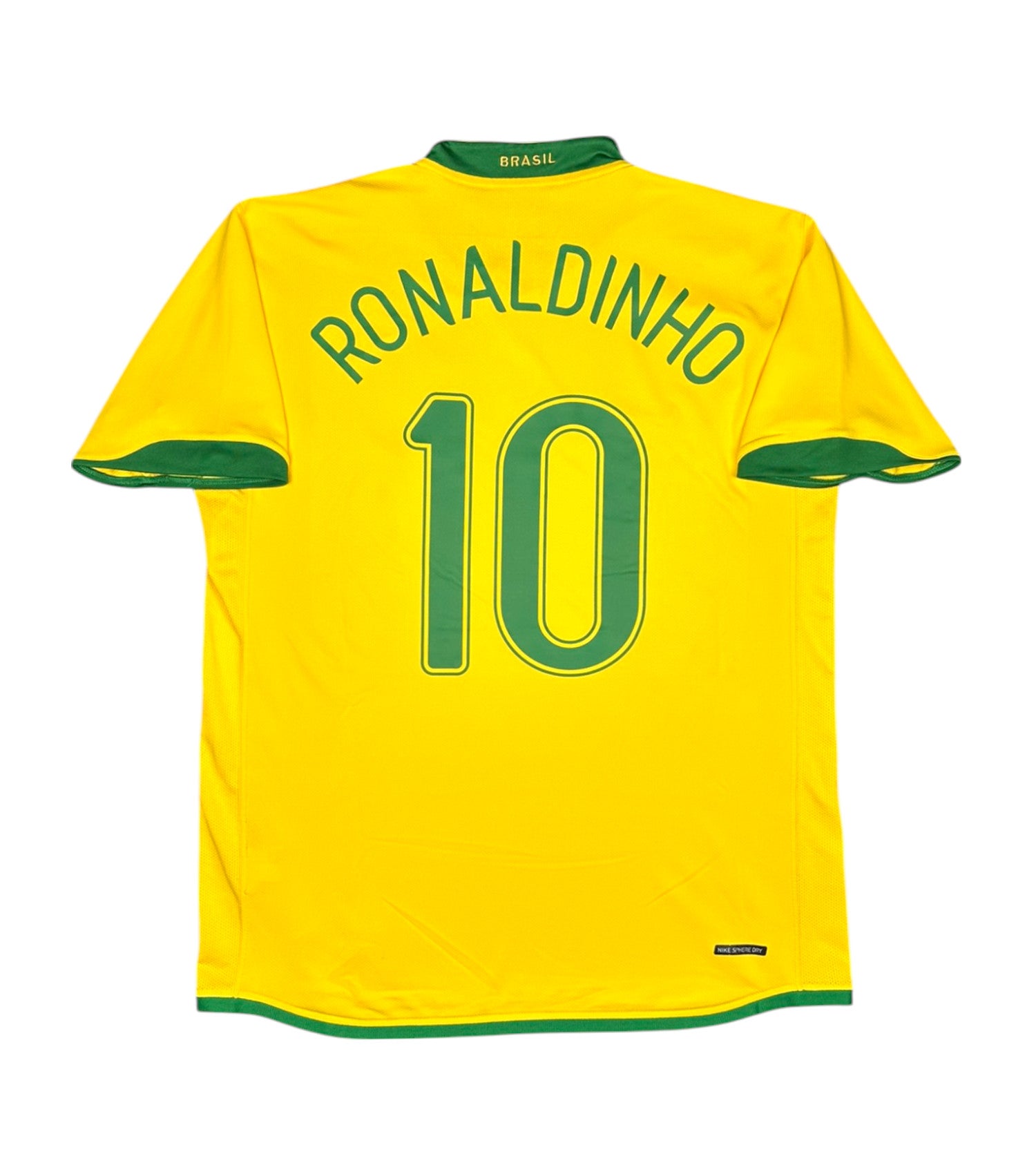 Brasilien 2006-08 "Ronaldinho" Heim Trikot L nike