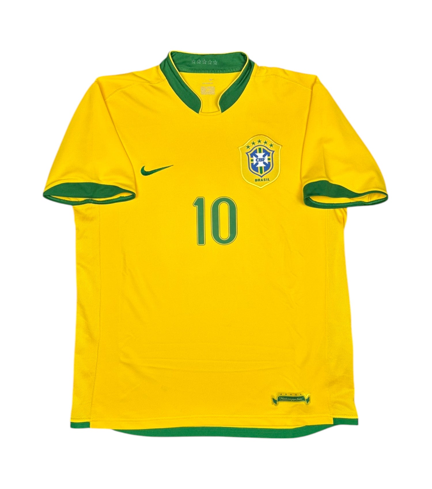 Brasilien 2006-08 "Ronaldinho" Heim Trikot L nike