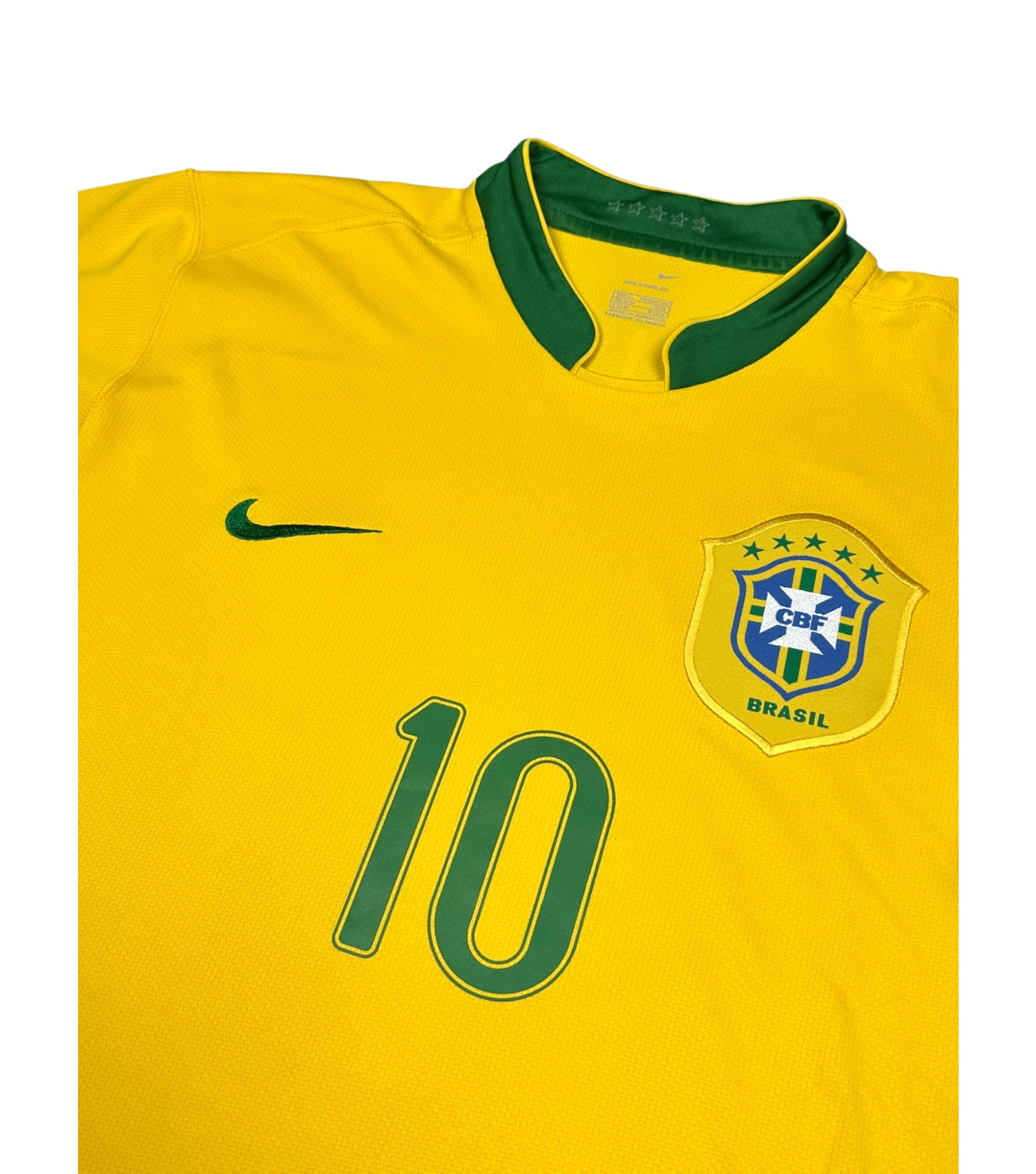 Brasilien 2006-08 "Ronaldinho" Heim Trikot L nike