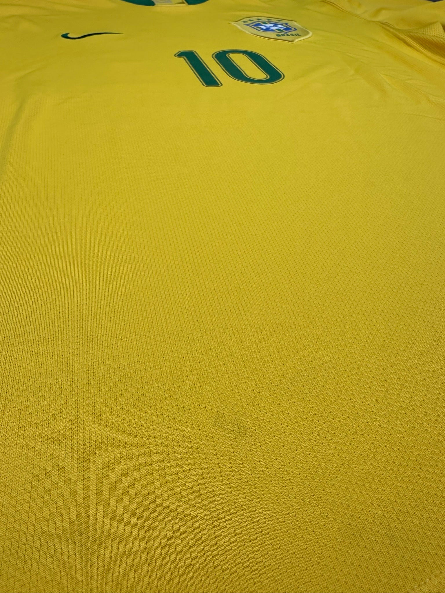 Brasilien 2006-08 "Ronaldinho" Heim Trikot L nike