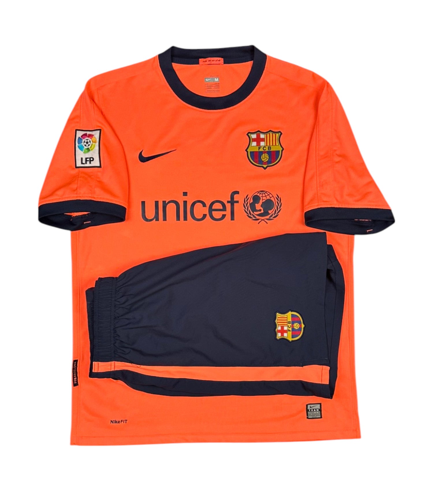 Barcelona 2009-10 Auswärts Trikot + Shorts M nike