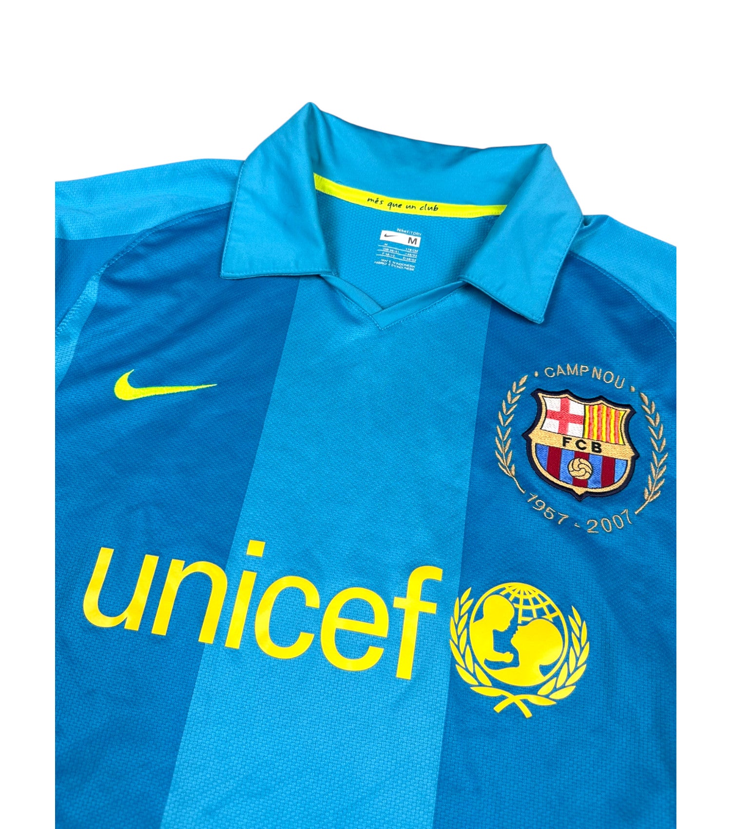 Barcelona 2007-08 Auswärts Trikot M nike