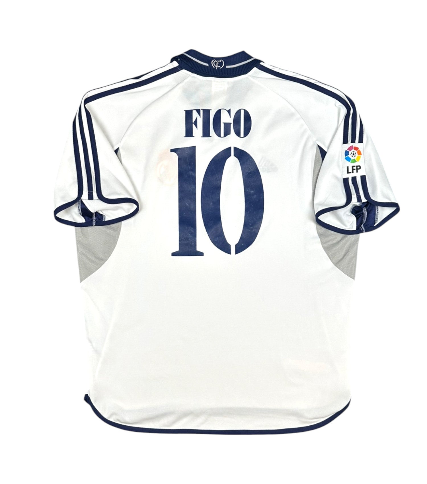 Real Madrid 2000-01 "Figo" Heim Trikot L adidas
