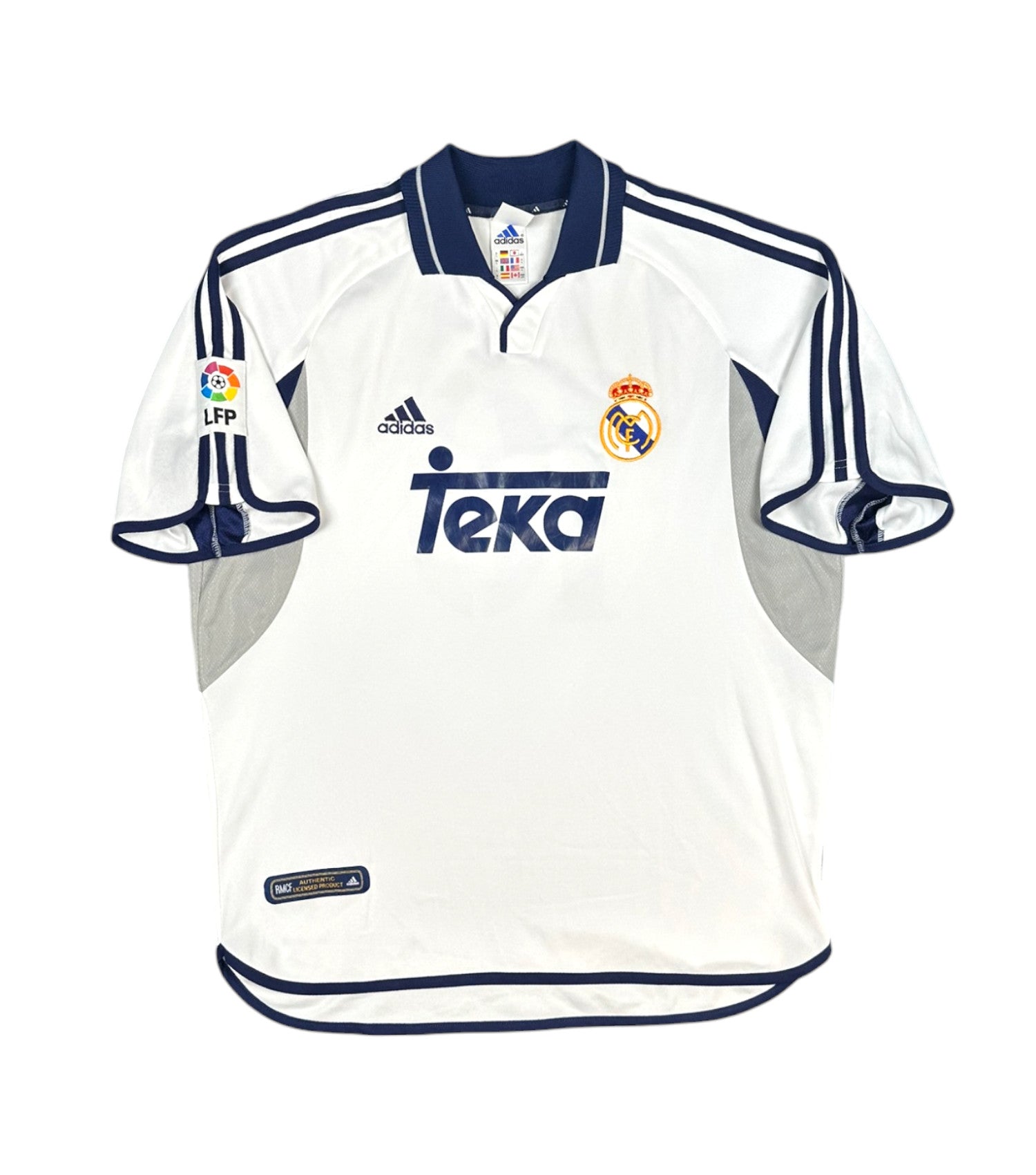 Real Madrid 2000-01 "Figo" Heim Trikot L adidas