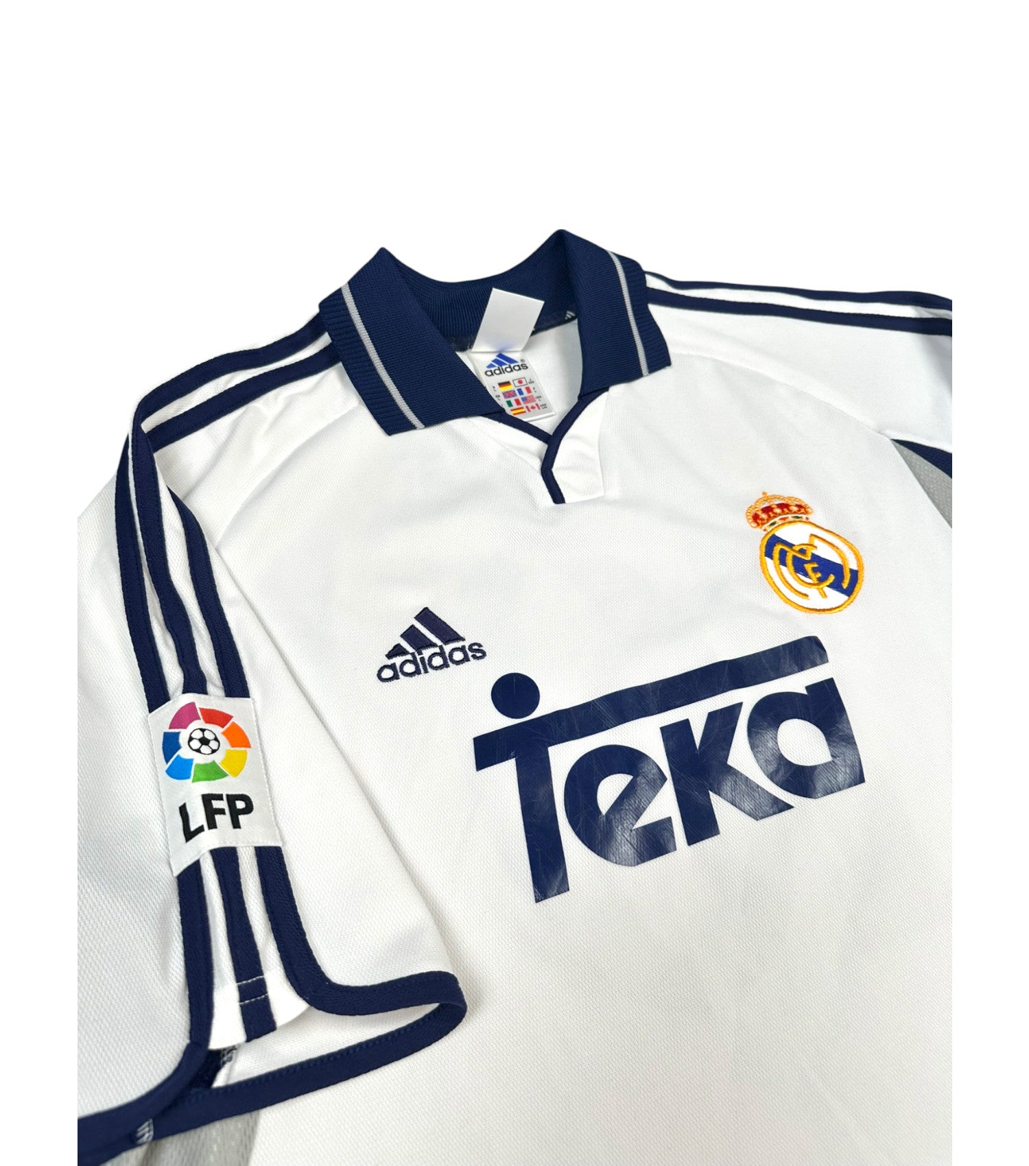 Real Madrid 2000-01 "Figo" Heim Trikot L adidas