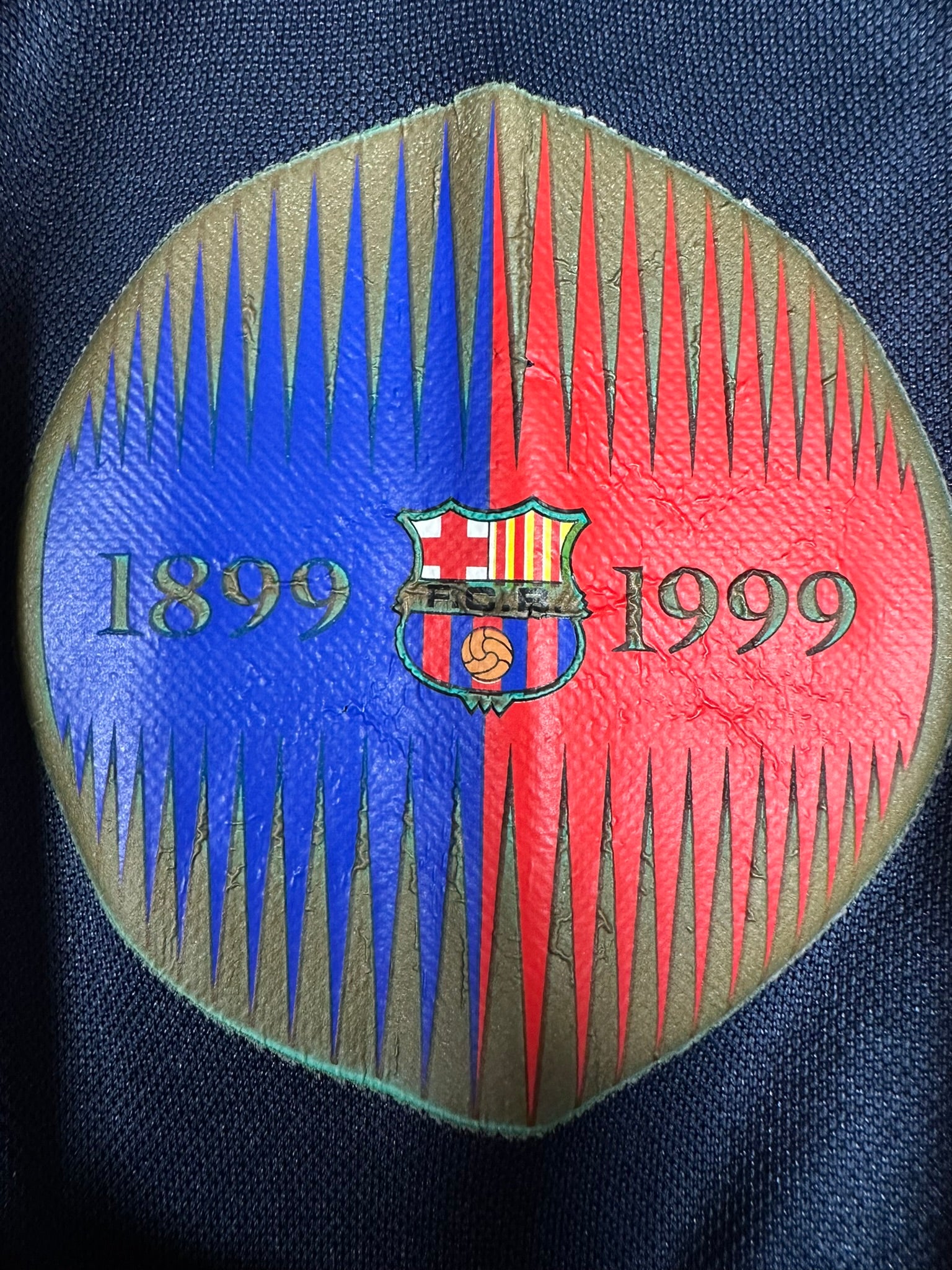 Barcelona 1999-00 Heim Trikot XL nike *100 Jahre*