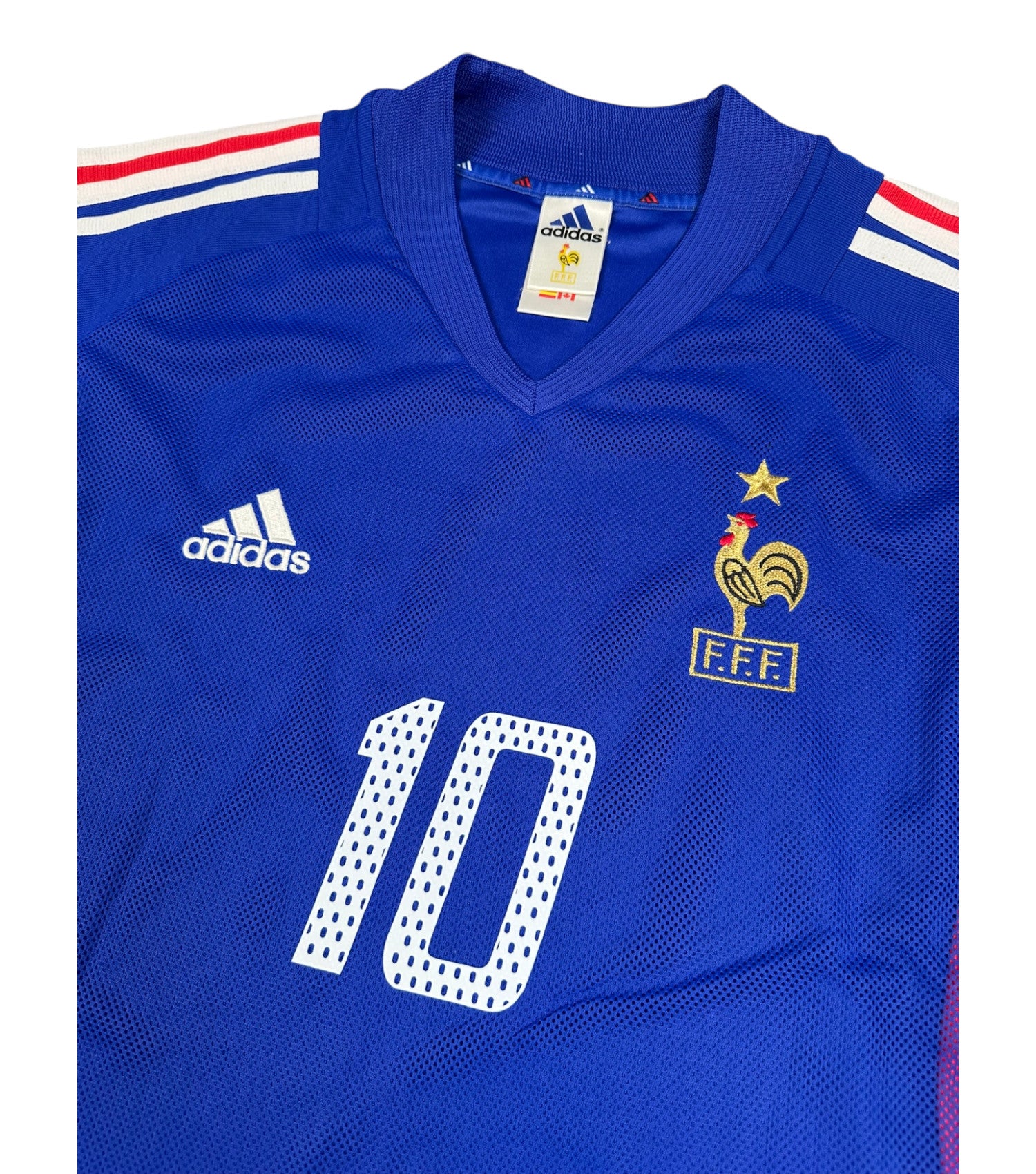 Frankreich 2002-04 "Zidane" Heim Trikot XL adidas