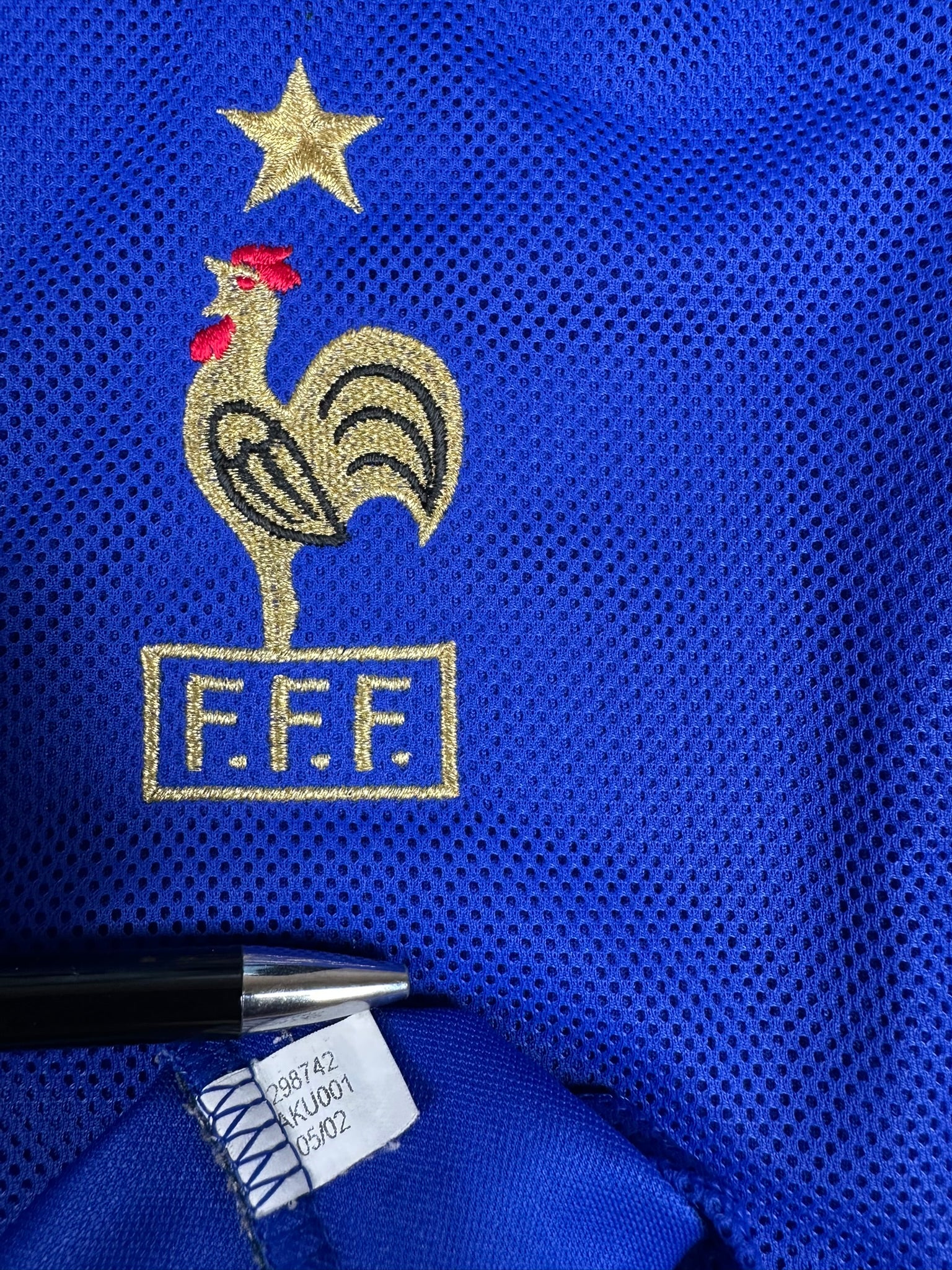 Frankreich 2002-04 "Zidane" Heim Trikot XL adidas