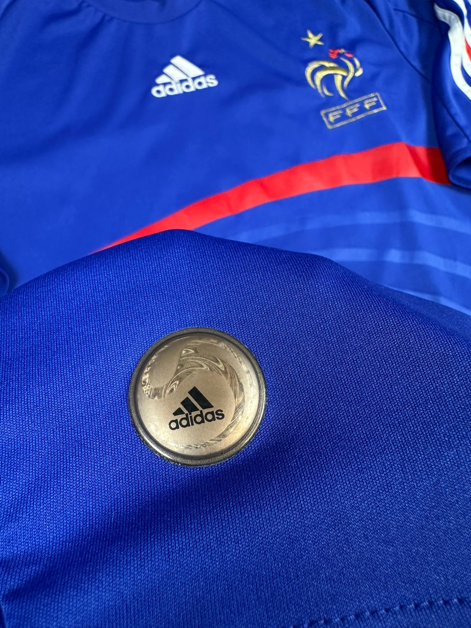 Frankreich 2008-09 "Anelka" Heim Trikot M adidas