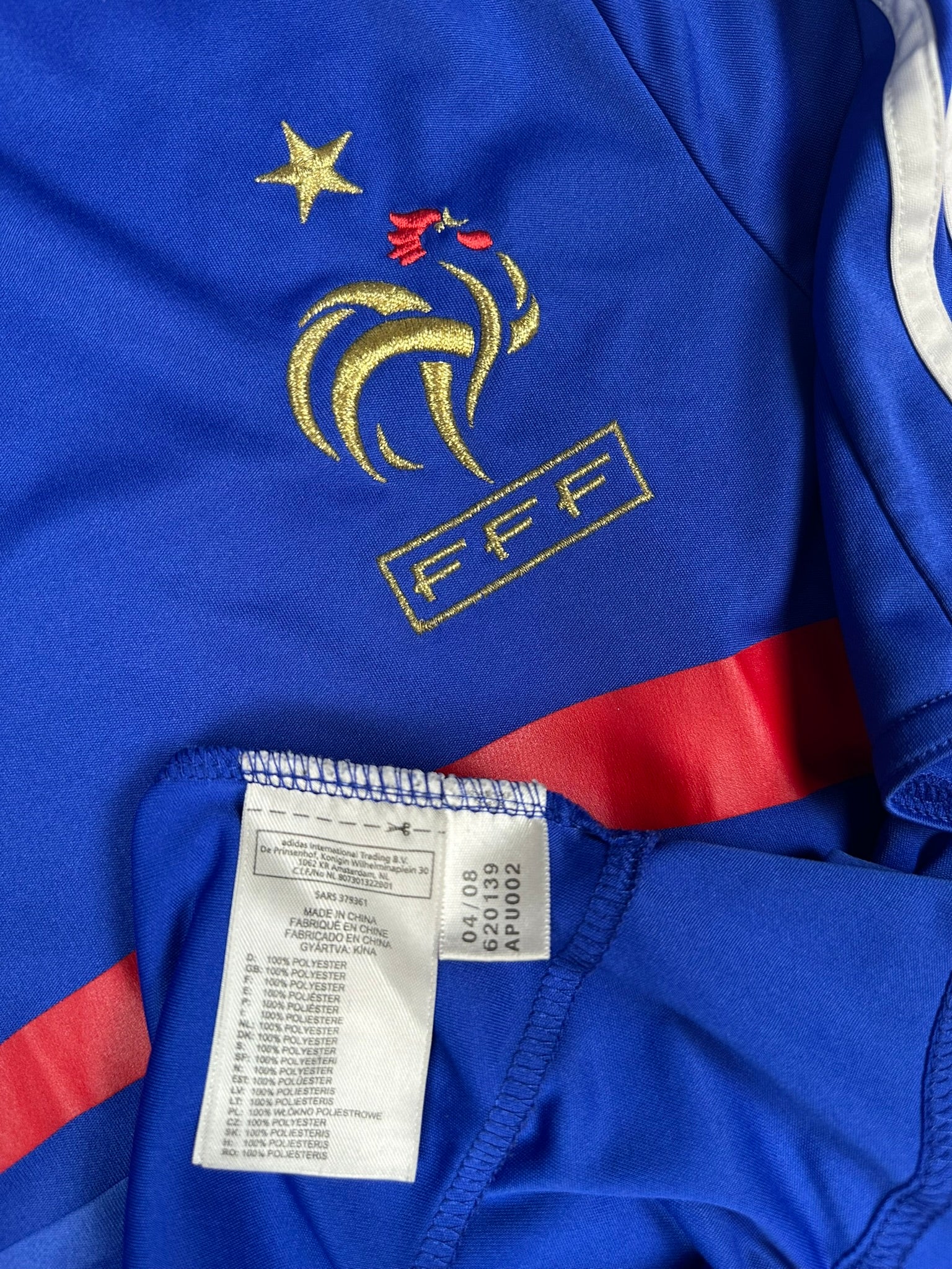 Frankreich 2008-09 "Anelka" Heim Trikot M adidas