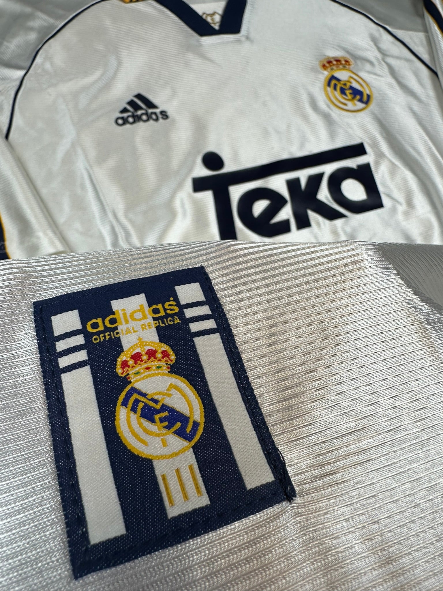 Real Madrid 1998-2000 "Eto’o" Heim Trikot XL adidas