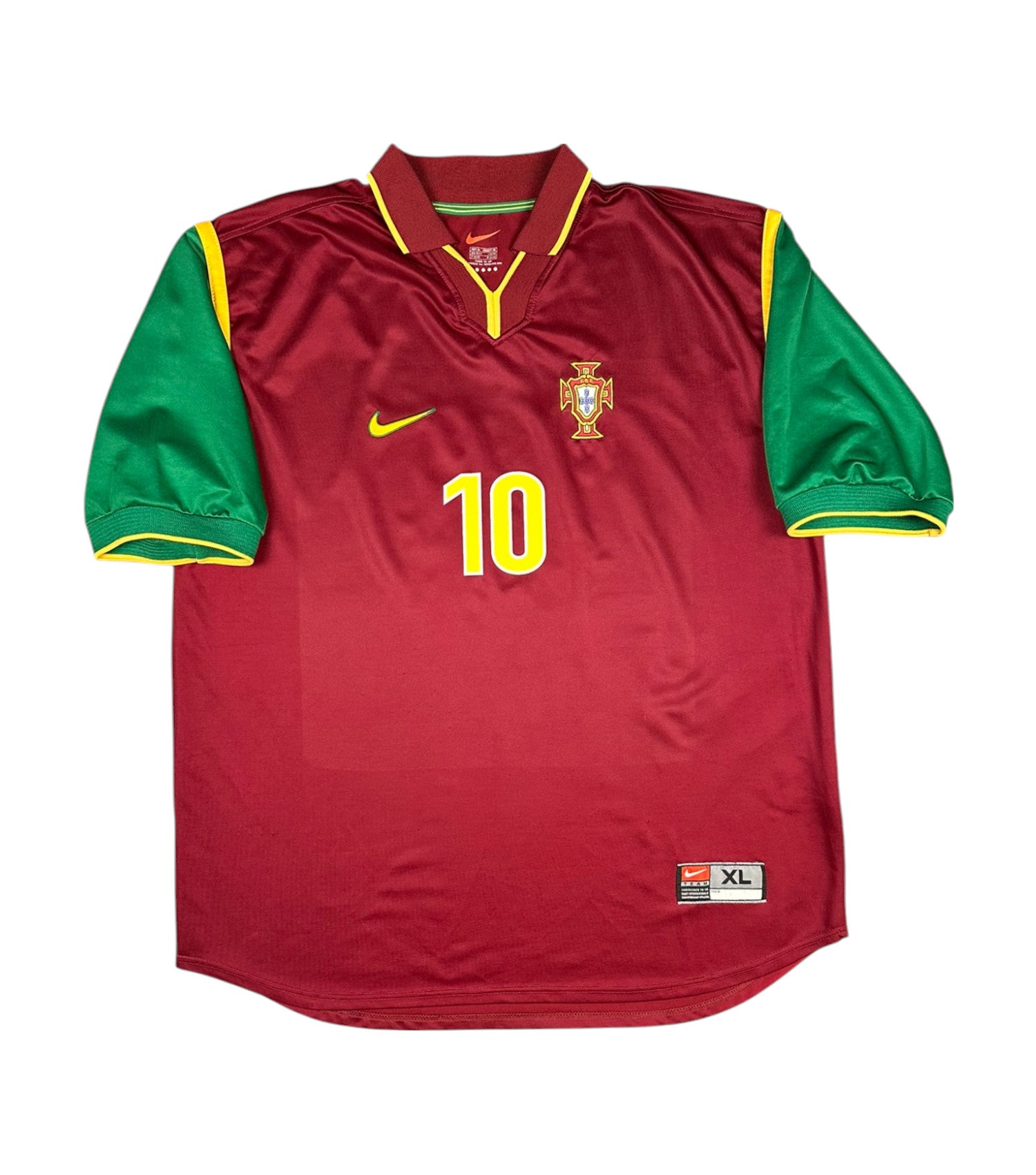 Portugal 1998-00 "Rui Costa" Heim Trikot XL nike